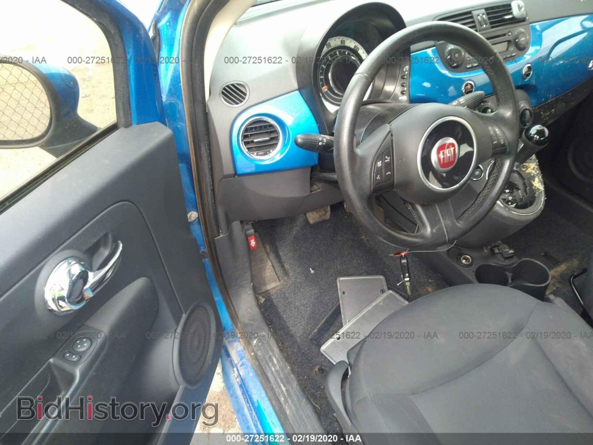 2015 FIAT 500 - VIN: 3C3CFFAR3FT615556 - Фото 5