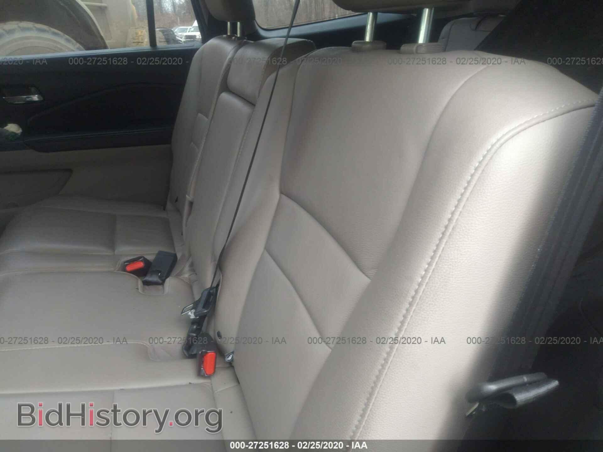 2016 HONDA PILOT - VIN: 5FNYF6H59GB049892 - Фото 8