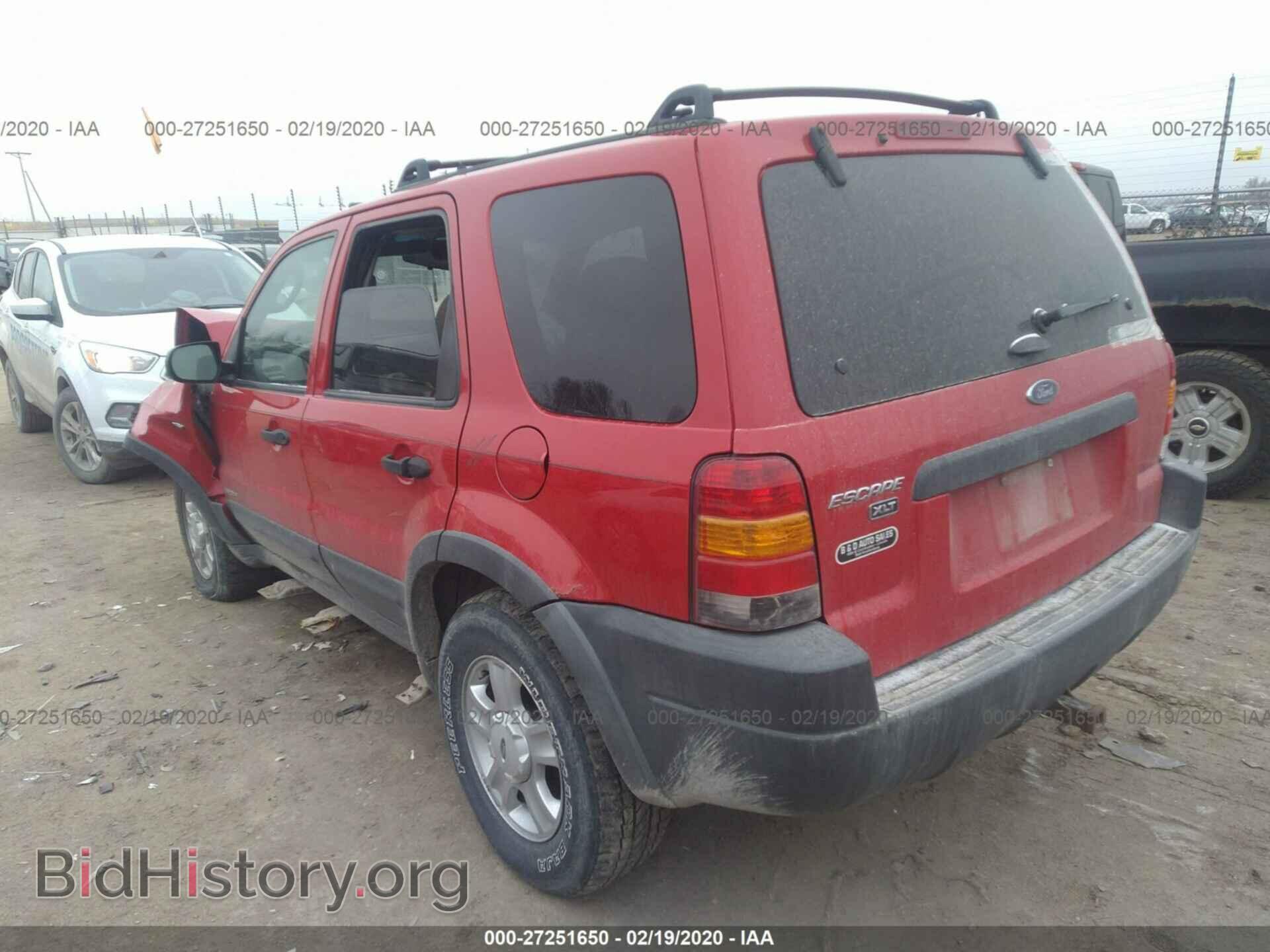 2002 FORD ESCAPE - VIN: 1FMYU04112KD10218 - Фото 3