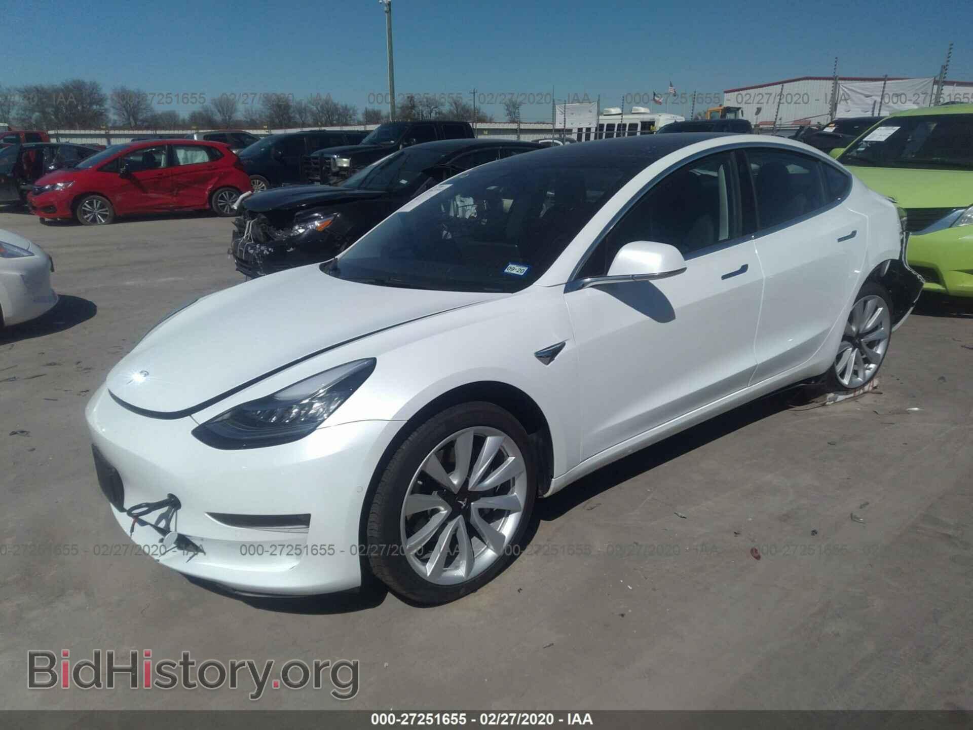 2018 TESLA MODEL 3 - VIN: 5YJ3E1EA4JF046293 - Фото 2