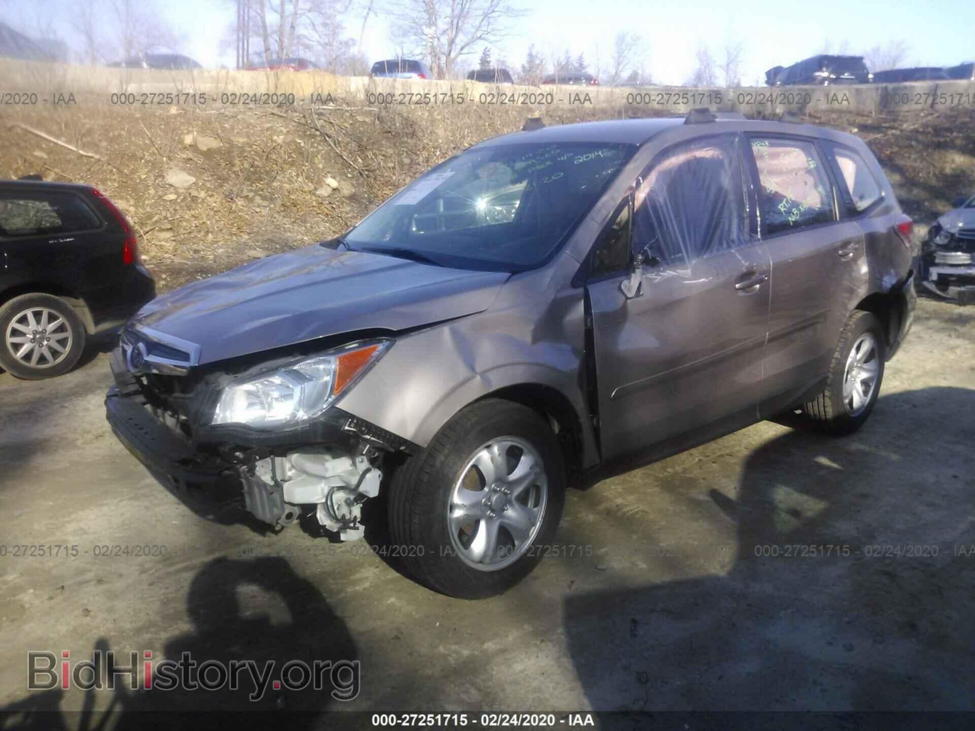 2014 SUBARU FORESTER - VIN: JF2SJAAC0EH513604 - Photo 2