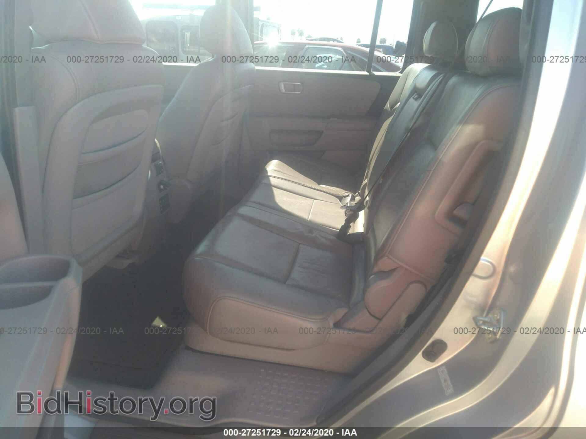 2011 HONDA PILOT - VIN: 5FNYF3H65BB008823 - Фото 8