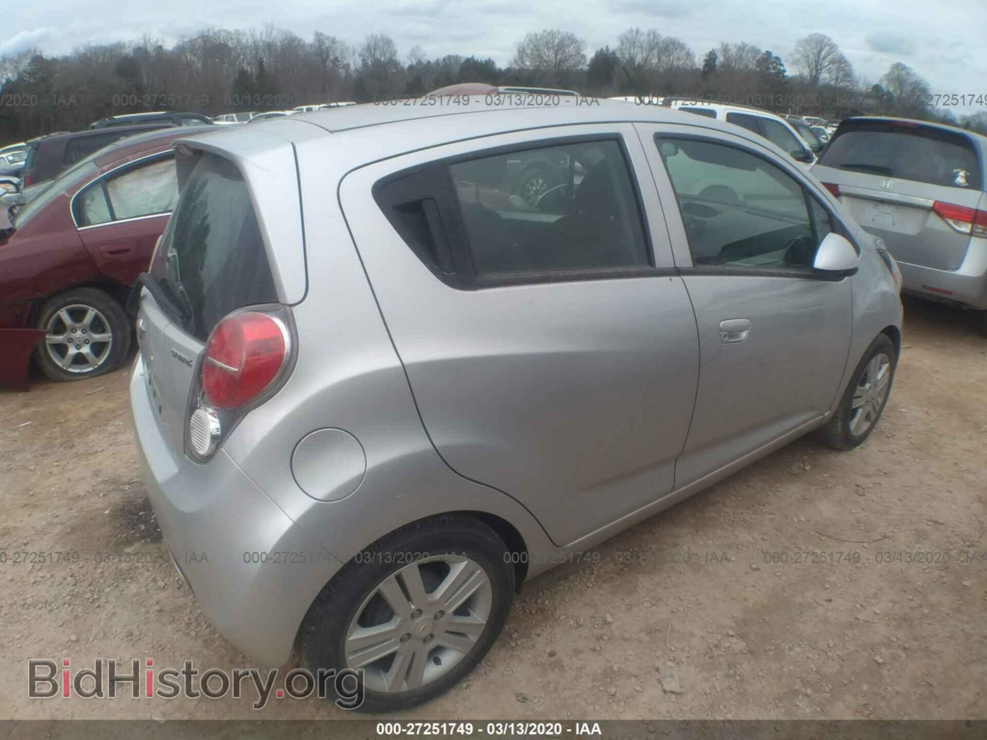 2014 CHEVROLET SPARK - VIN: KL8CD6S96EC557221 - Фото 4