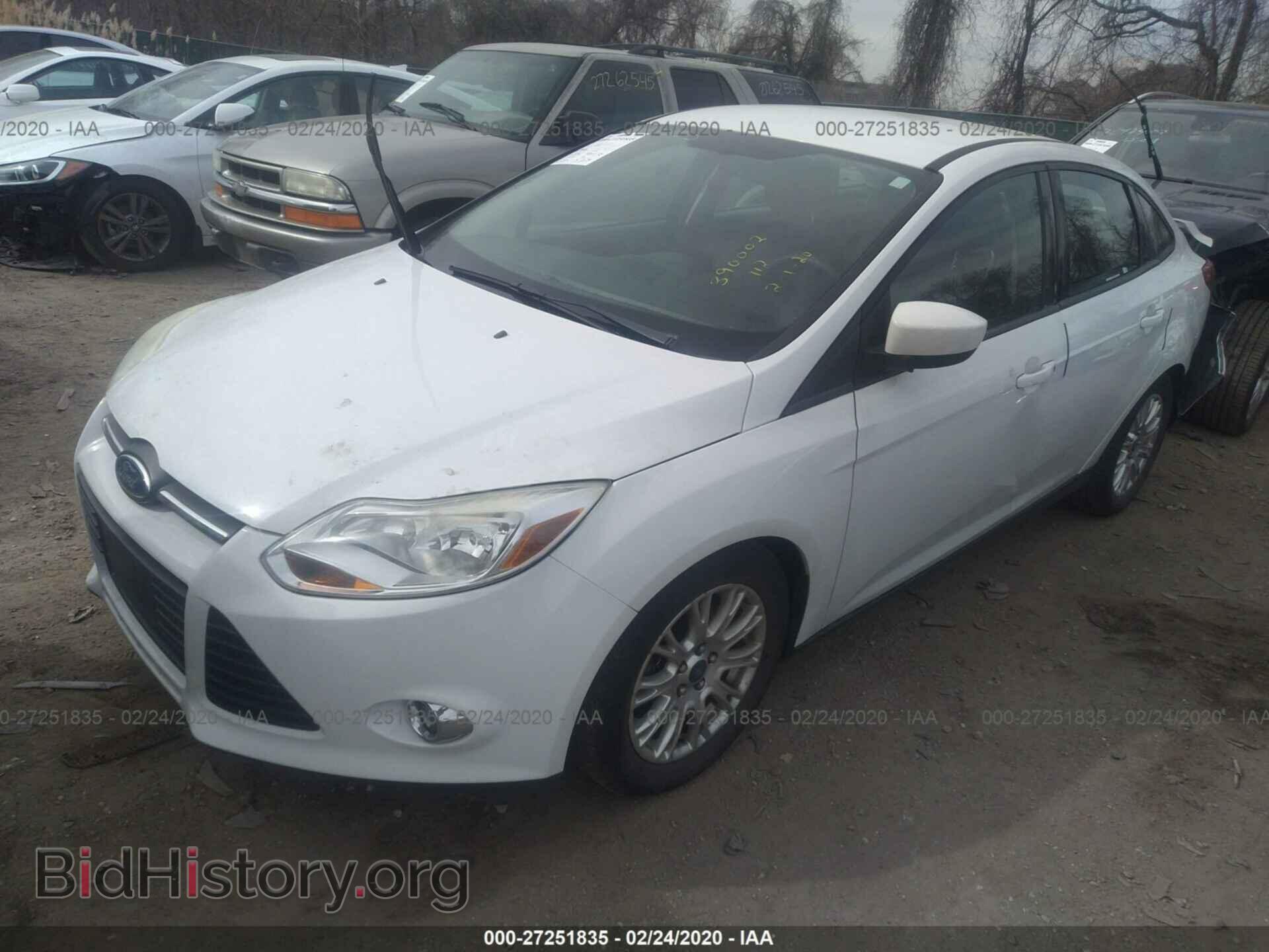2012 FORD FOCUS - VIN: 1FAHP3F26CL136375 - Фото 2