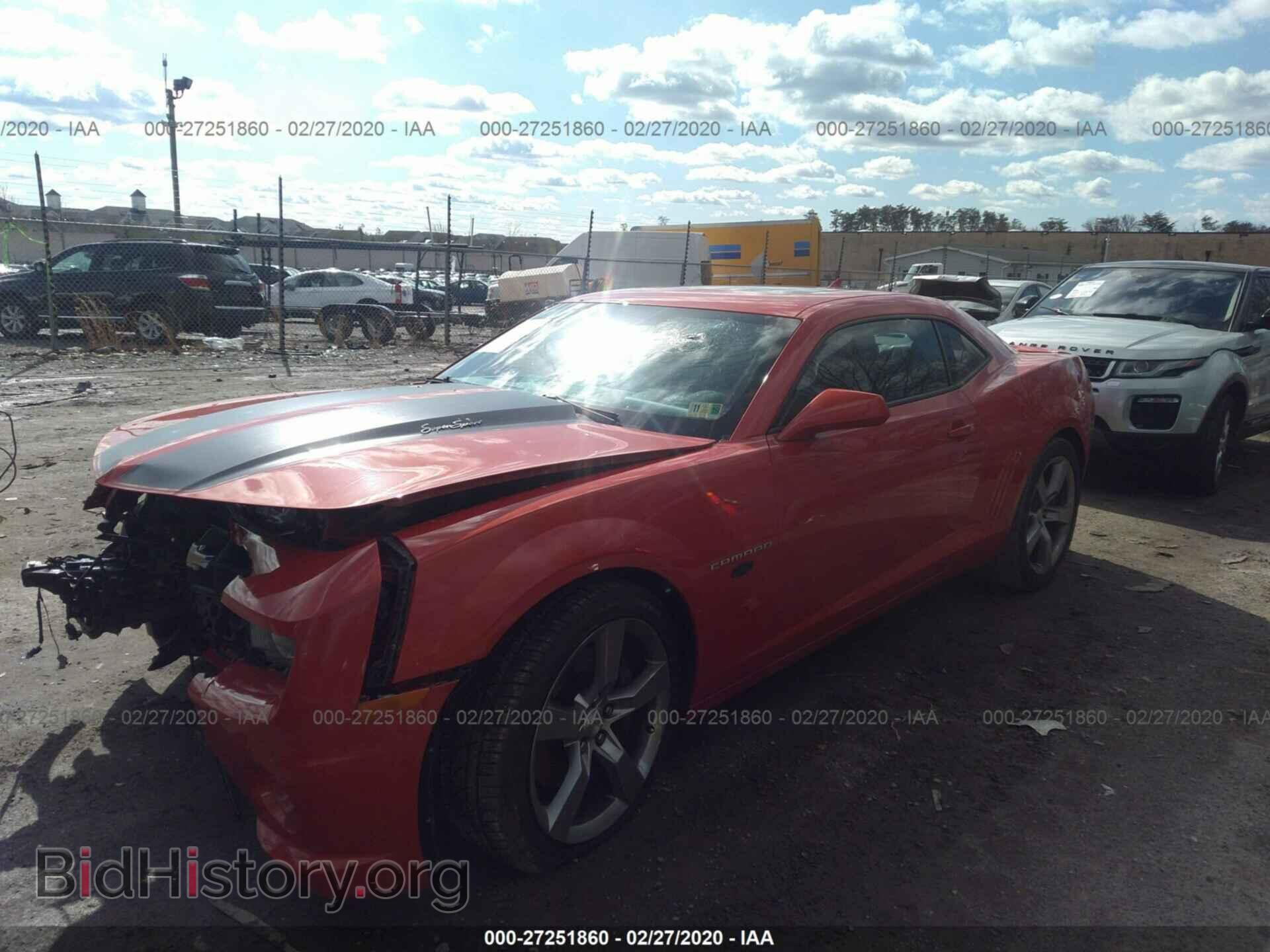 2012 CHEVROLET CAMARO - VIN: 2G1FT1EW2C9209117 - Photo 2