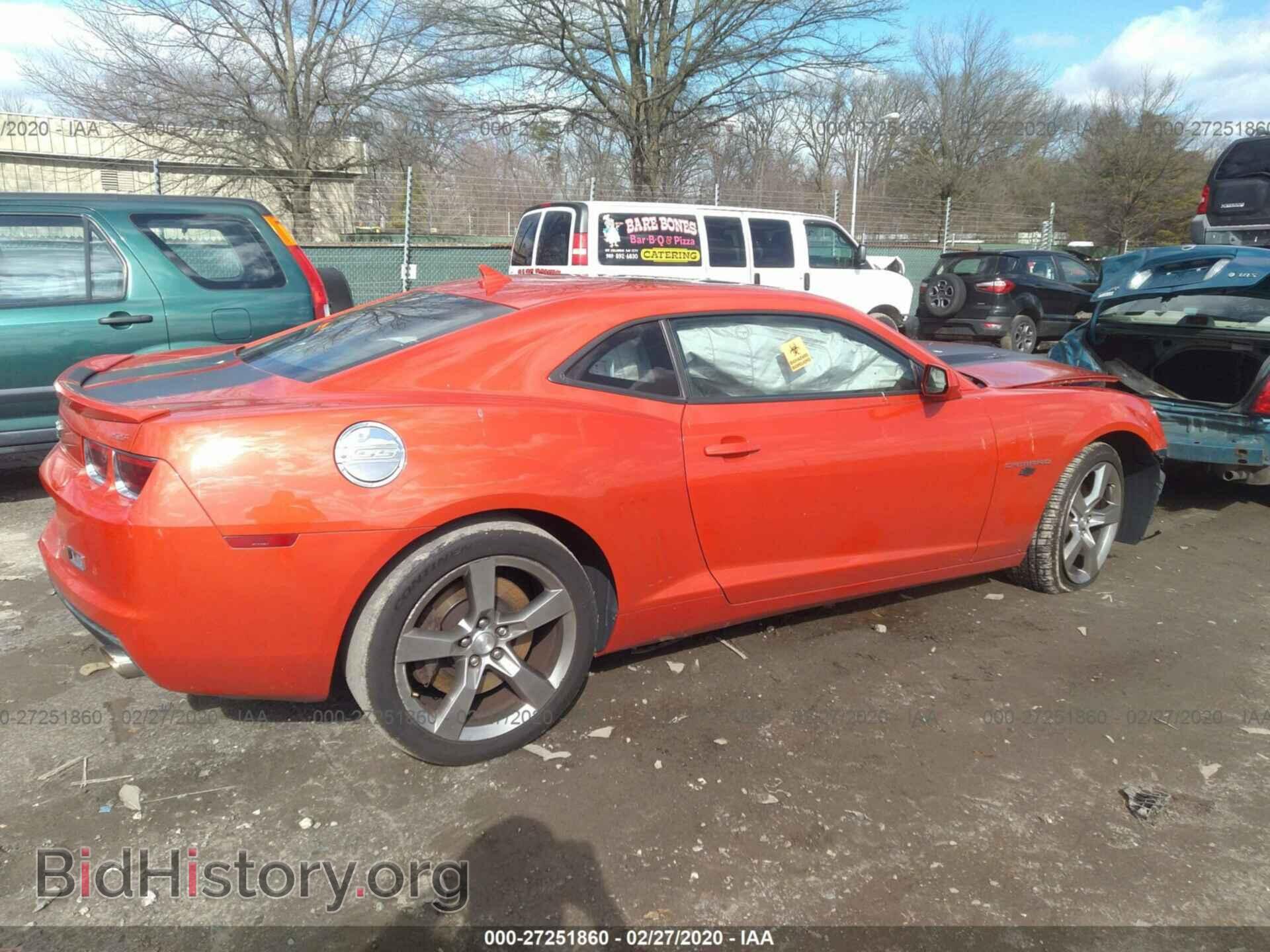 2012 CHEVROLET CAMARO - VIN: 2G1FT1EW2C9209117 - Photo 4