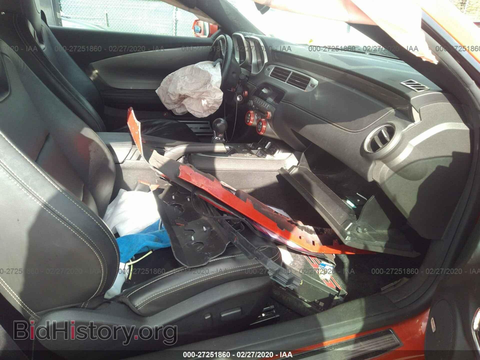 2012 CHEVROLET CAMARO - VIN: 2G1FT1EW2C9209117 - Photo 5