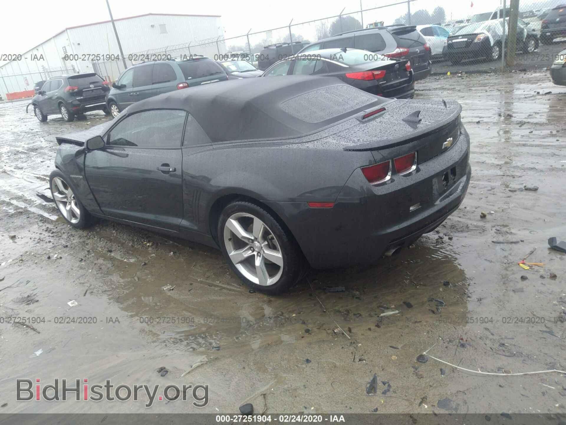 2012 CHEVROLET CAMARO - VIN: 2G1FC3D31C9203022 - Фото 3
