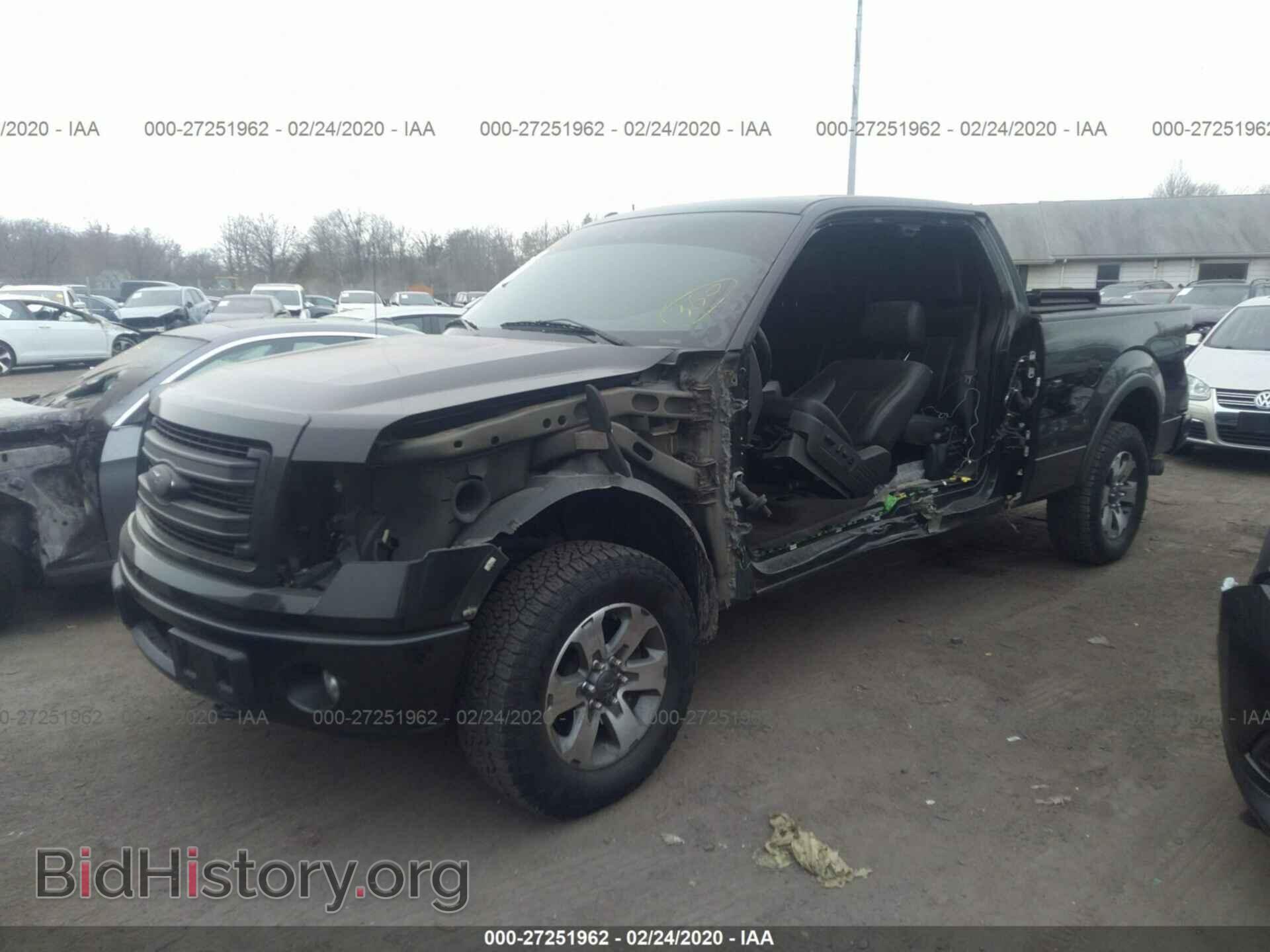 2014 FORD F150 - VIN: 1FTFX1EF5EFB24357 - Фото 2