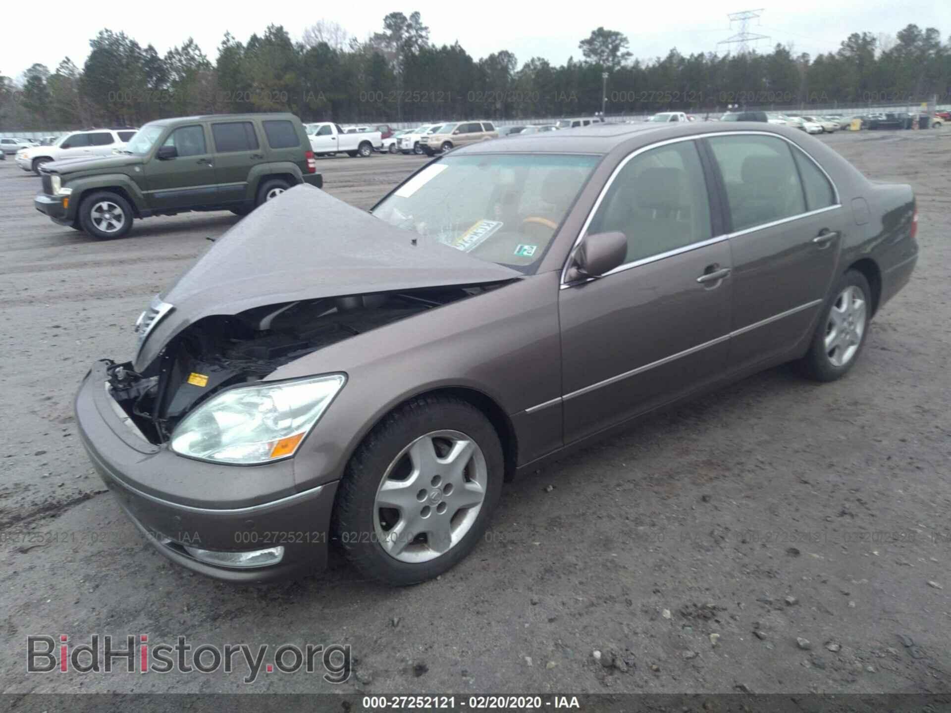 2005 LEXUS LS - VIN: JTHBN36F750178100 - Фото 2