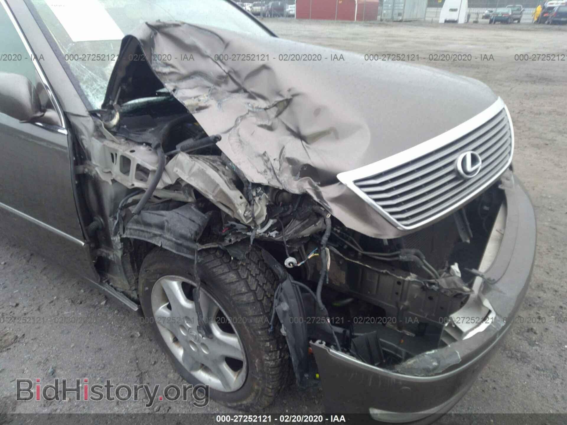 2005 LEXUS LS - VIN: JTHBN36F750178100 - Фото 6