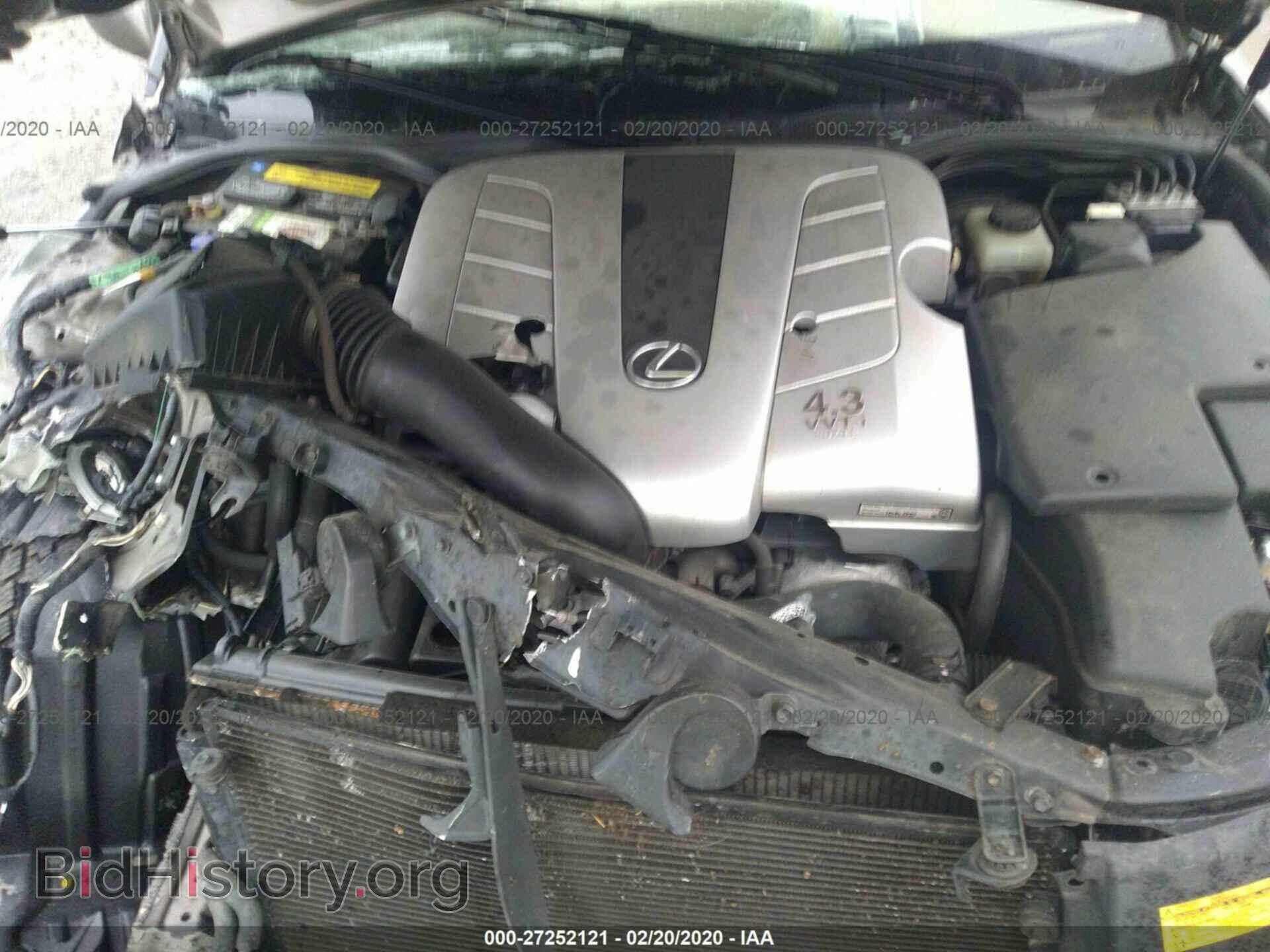 2005 LEXUS LS - VIN: JTHBN36F750178100 - Фото 10