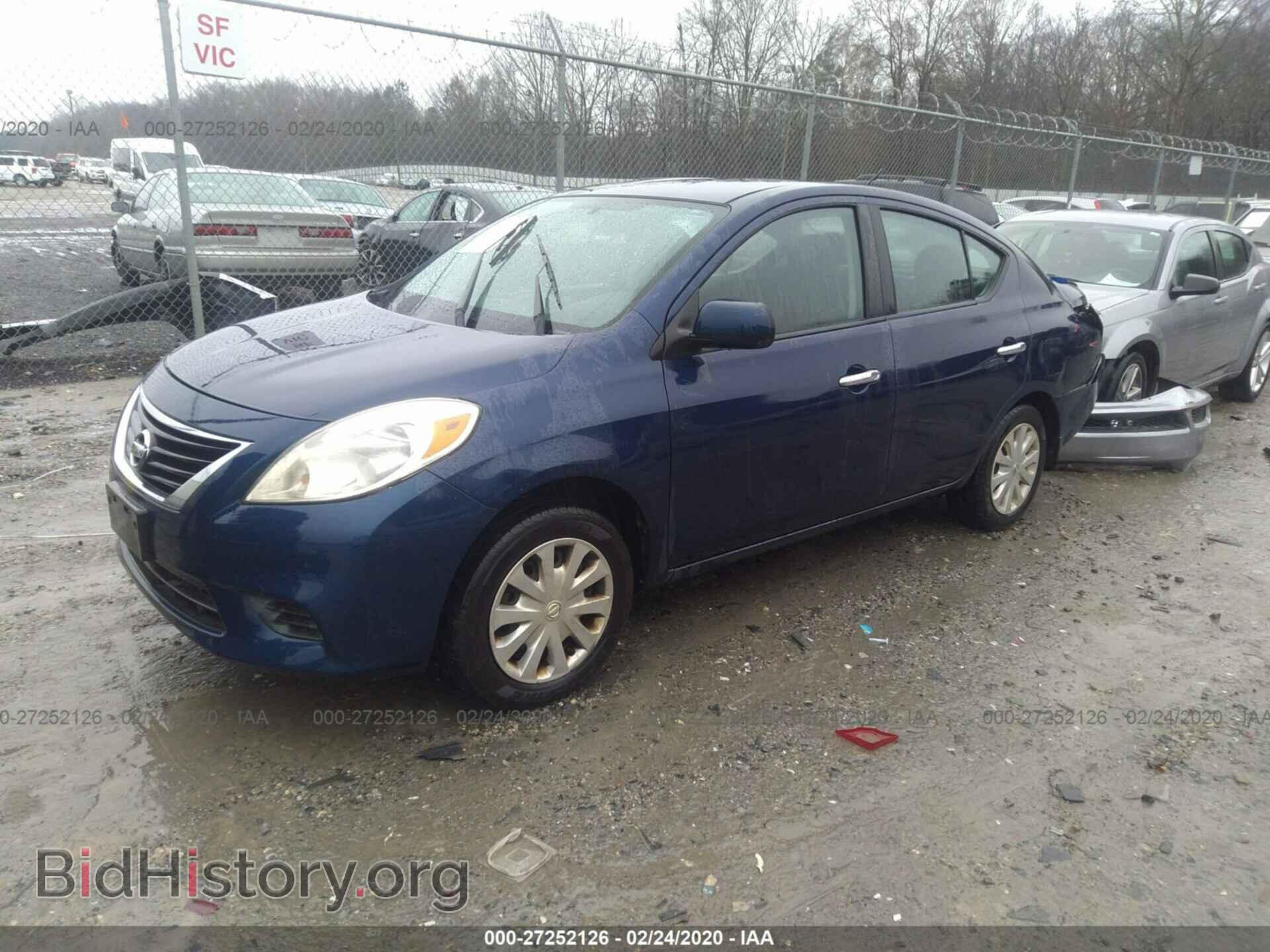 2012 NISSAN VERSA - VIN: 3N1CN7AP2CL866487 - Фото 2