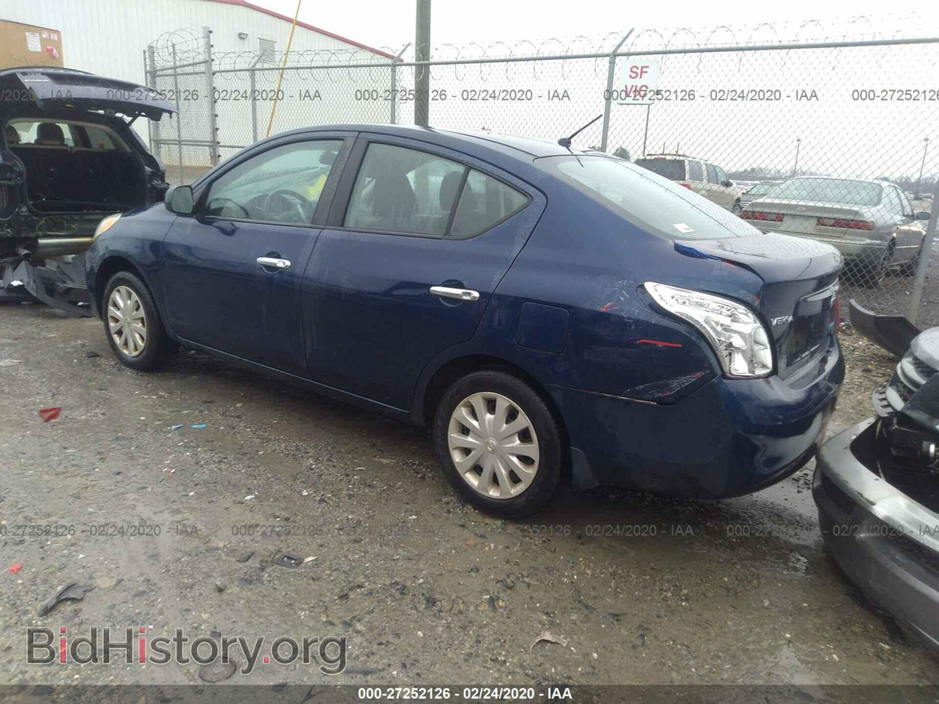 2012 NISSAN VERSA - VIN: 3N1CN7AP2CL866487 - Фото 3