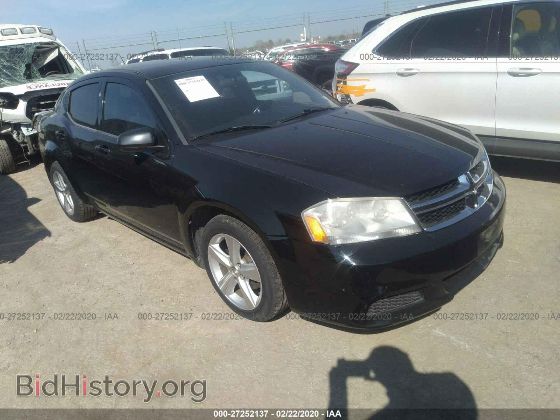 Photo 1C3CDZCB9CN142118 - DODGE AVENGER 2012