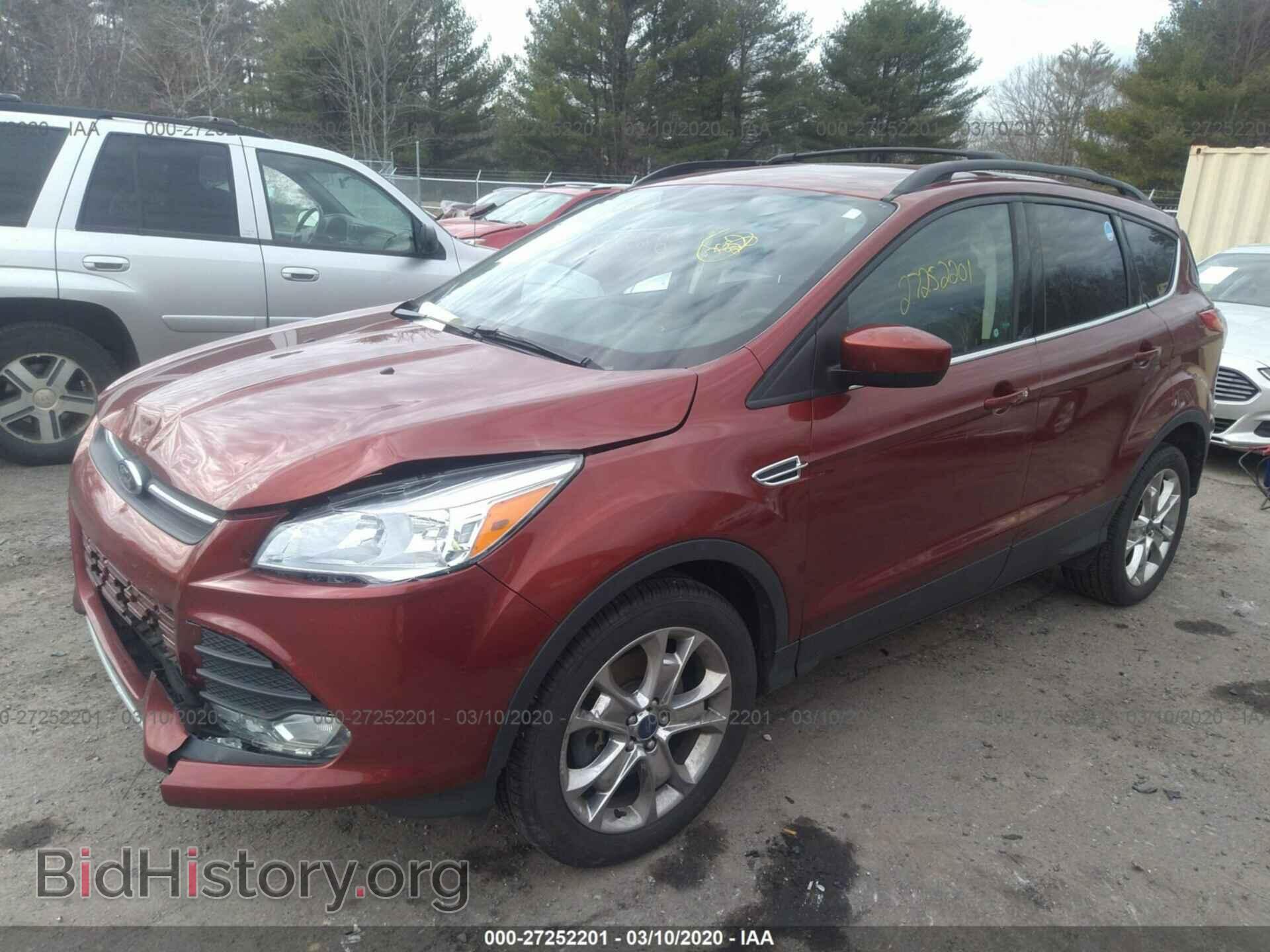 2014 FORD ESCAPE - VIN: 1FMCU9GX2EUD55160 - Фото 2