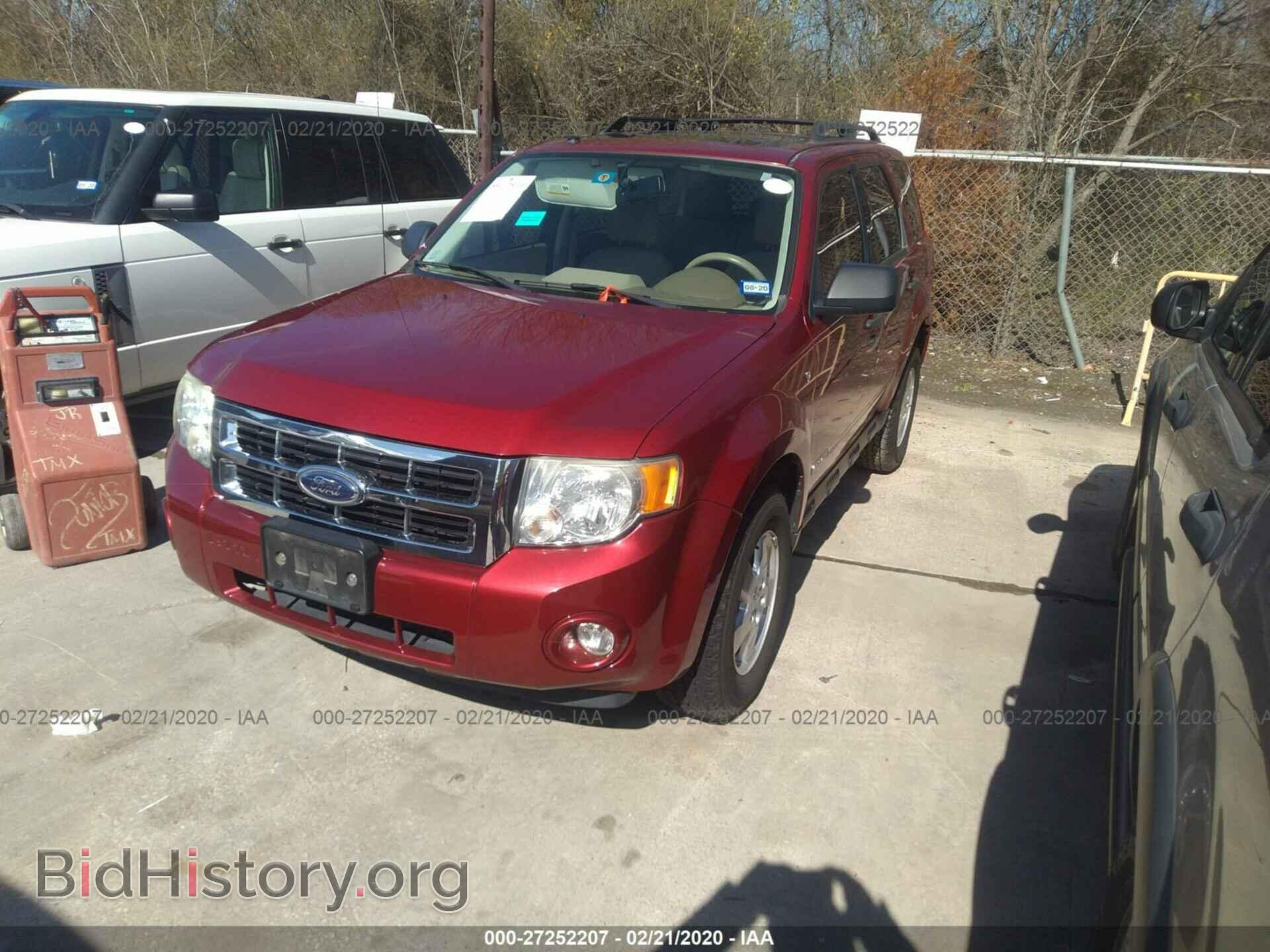2008 Ford ESCAPE (VIN 1FMCU03168KE68252) — фото 2 из 11