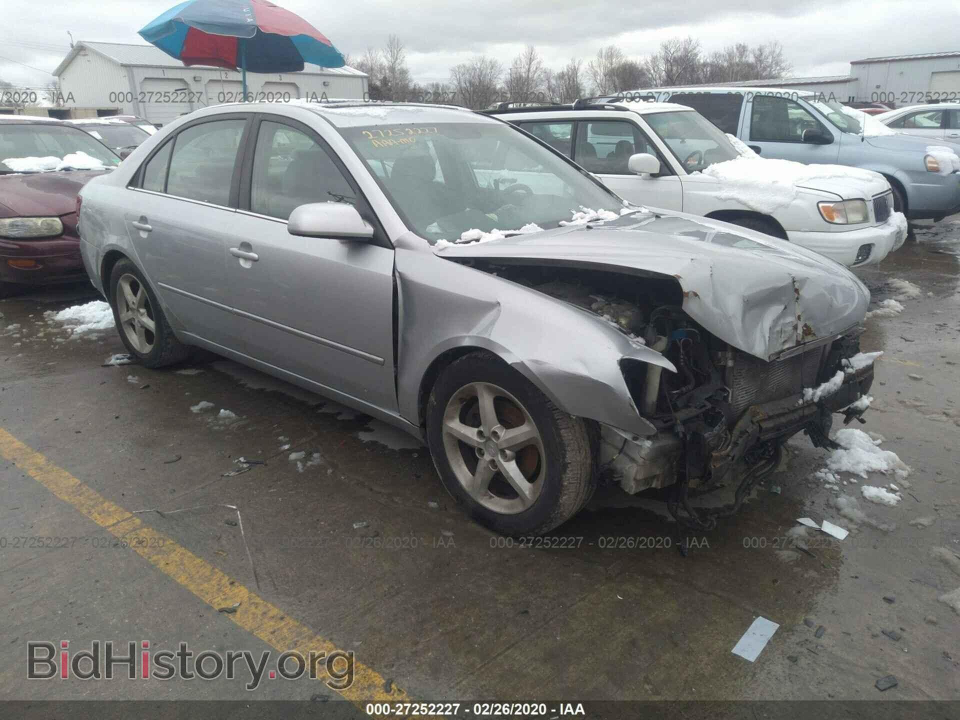 Photo 5NPEU46F37H280491 - HYUNDAI SONATA 2007