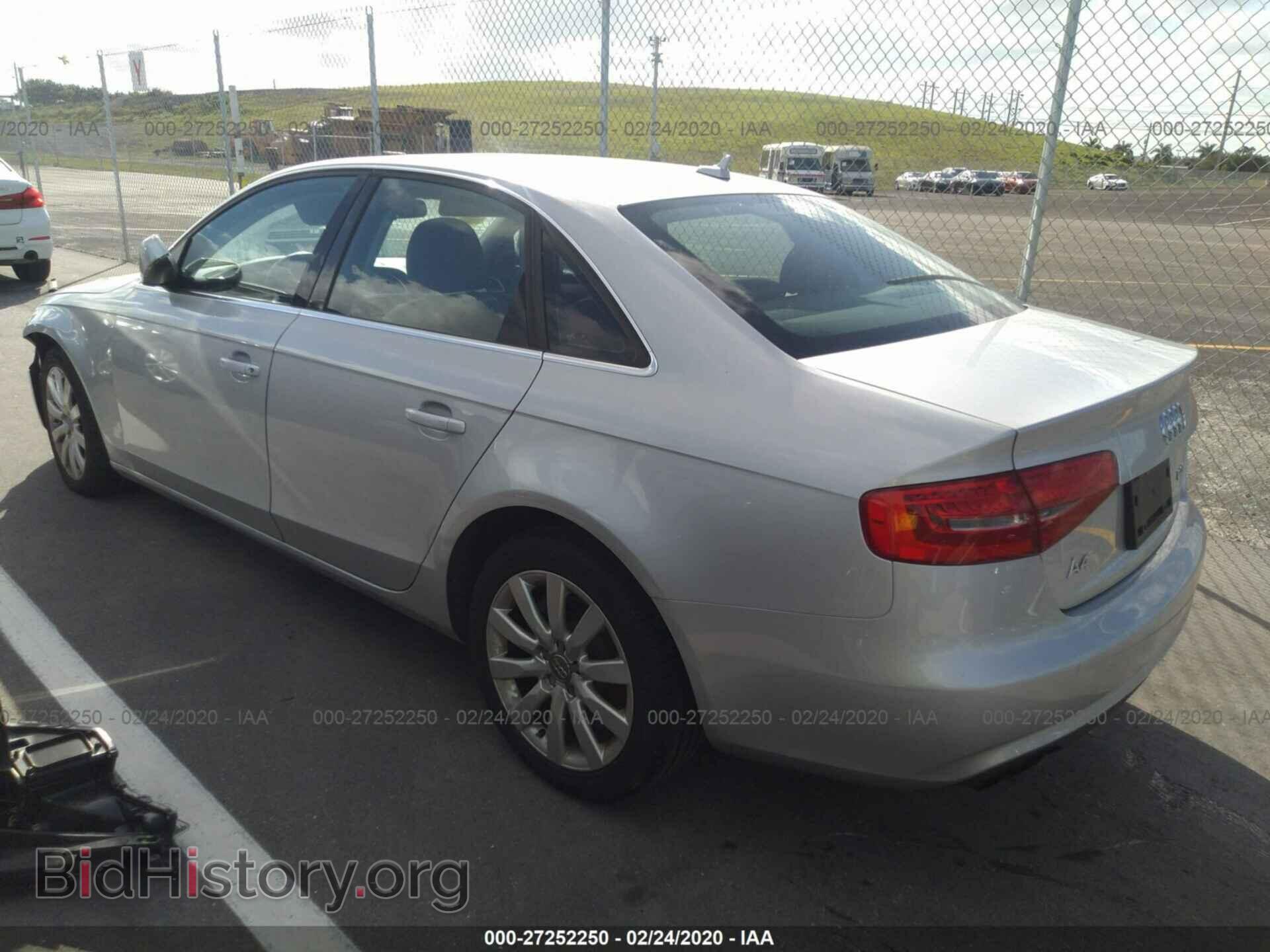 2013 AUDI A4 - VIN: WAUAFAFL0DN020510 - Photo 3