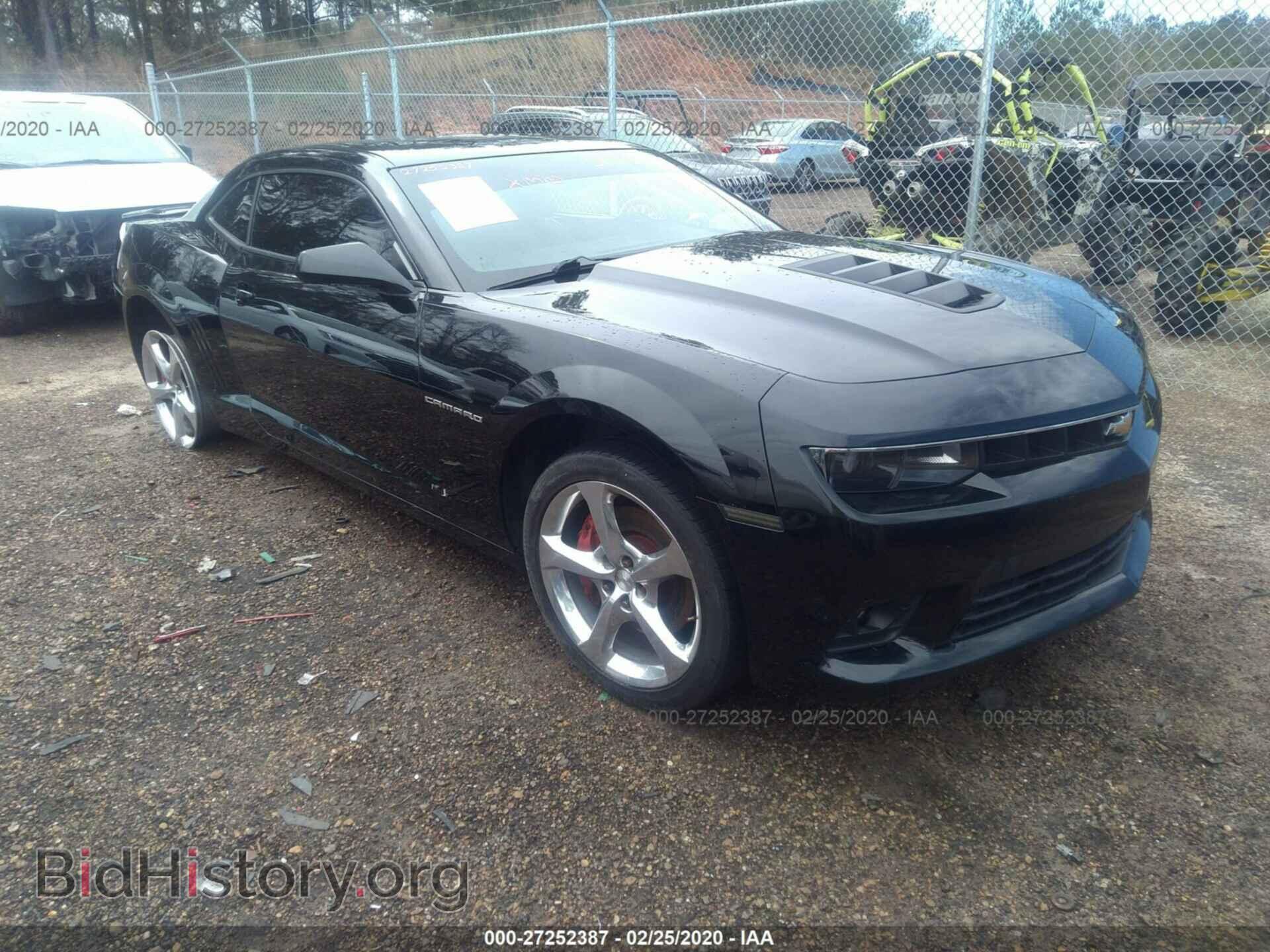Photo 2G1FK1EJ3E9258207 - CHEVROLET CAMARO 2014