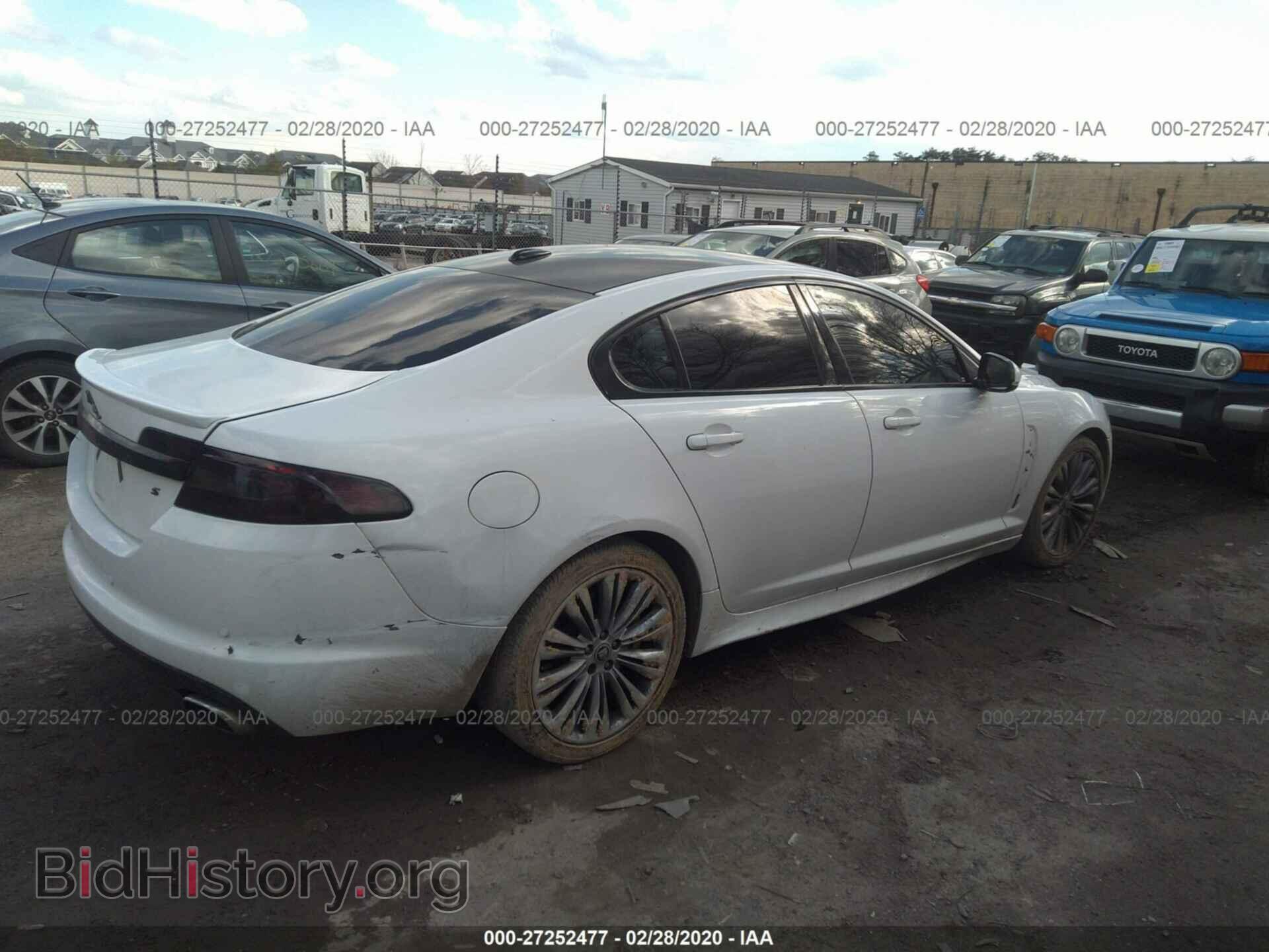 2011 JAGUAR XF - VIN: SAJWA0FB3BLS18579 - Фото 4