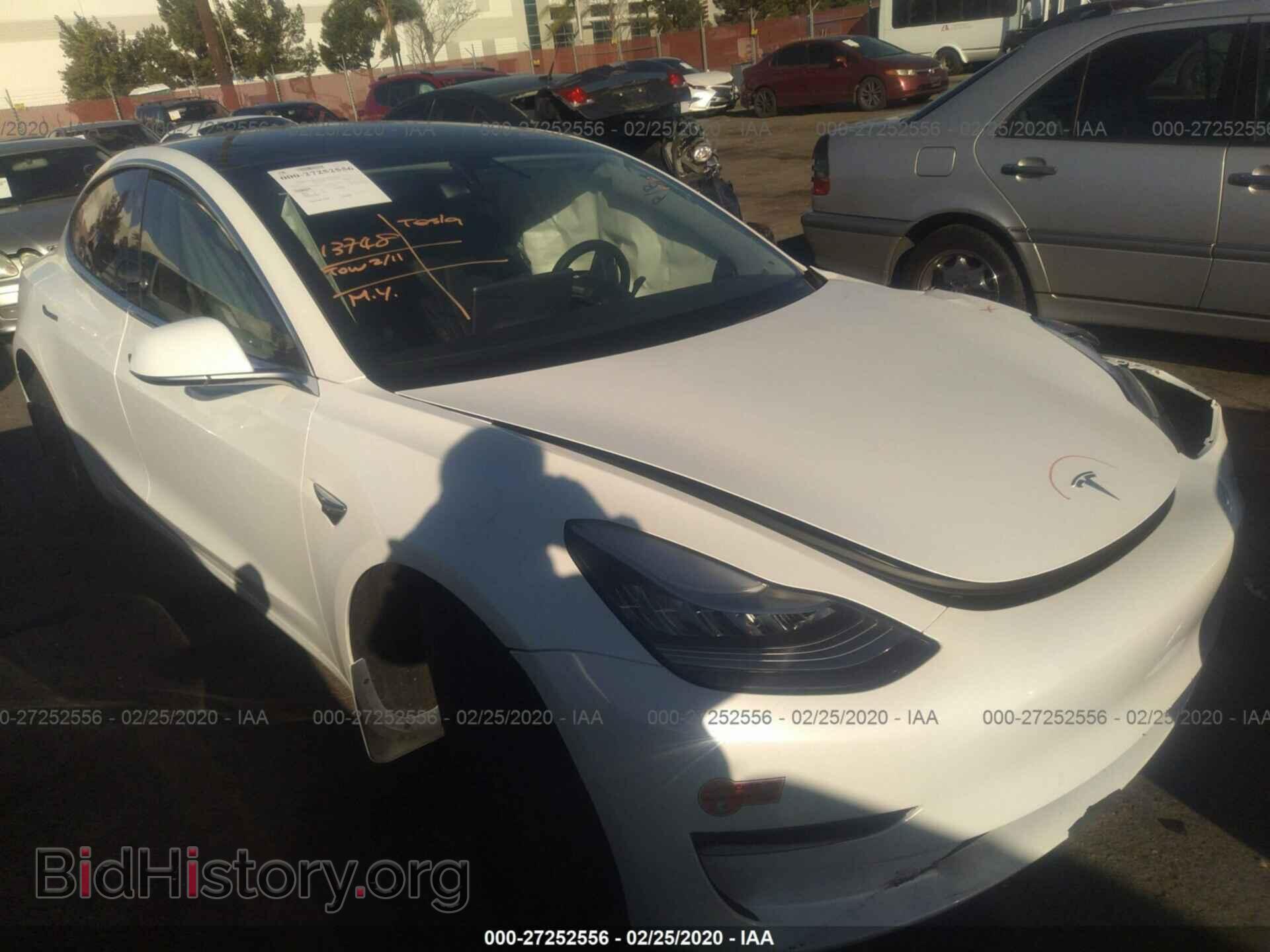 Фотография 5YJ3E1EA9KF485975 - TESLA MODEL 3 2019