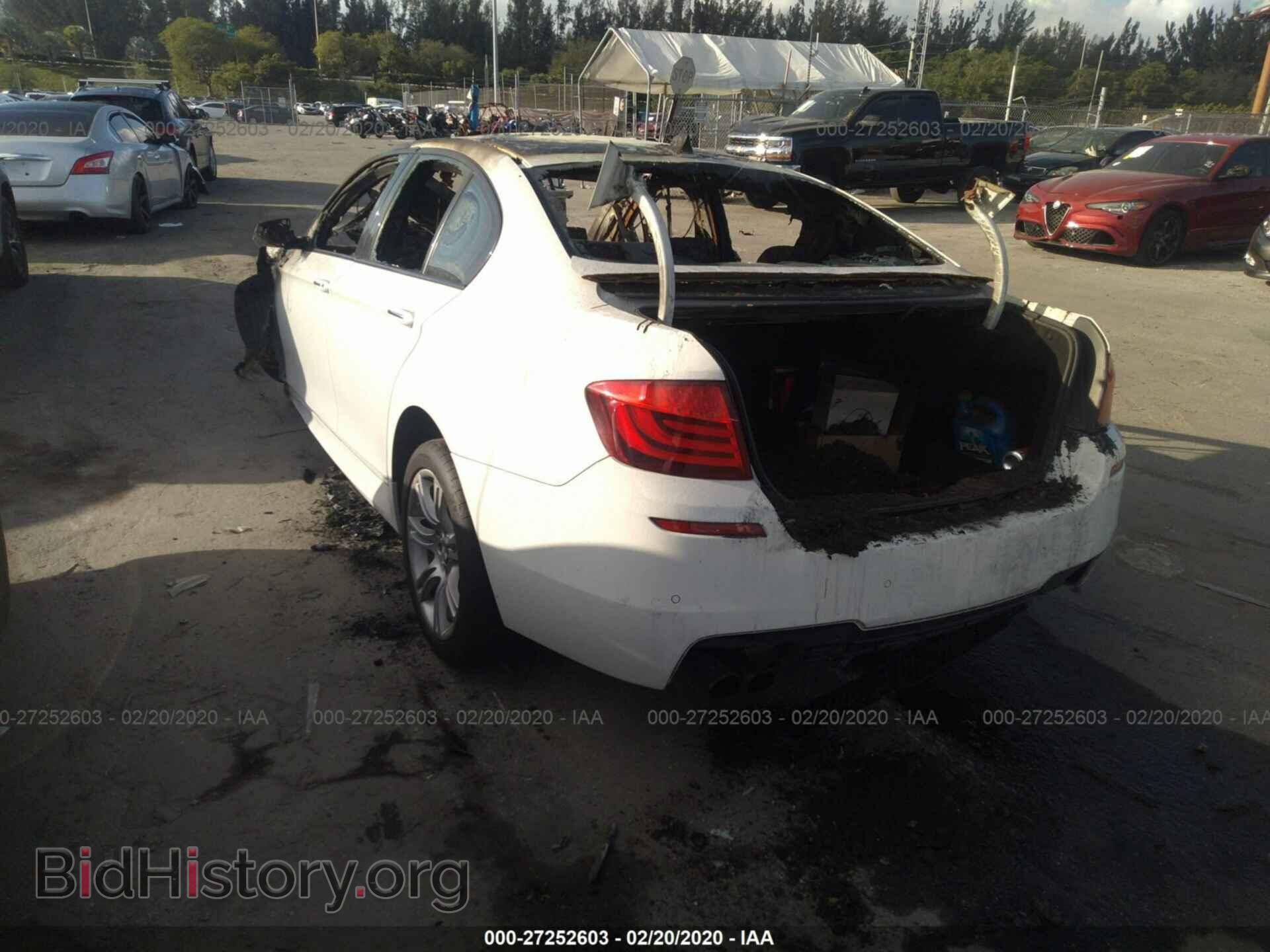 2013 BMW 528 - VIN: WBAXG5C55DDY36199 - Фото 3