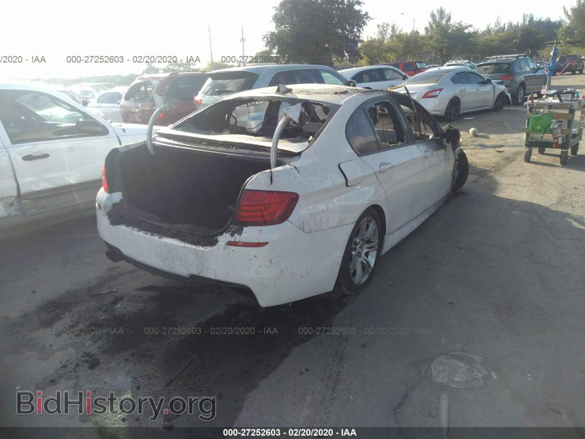 2013 BMW 528 - VIN: WBAXG5C55DDY36199 - Фото 4