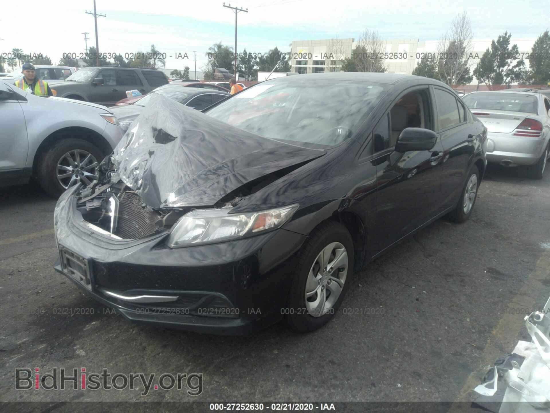2014 HONDA CIVIC - VIN: 19XFB2F56EE256516 - Фото 2
