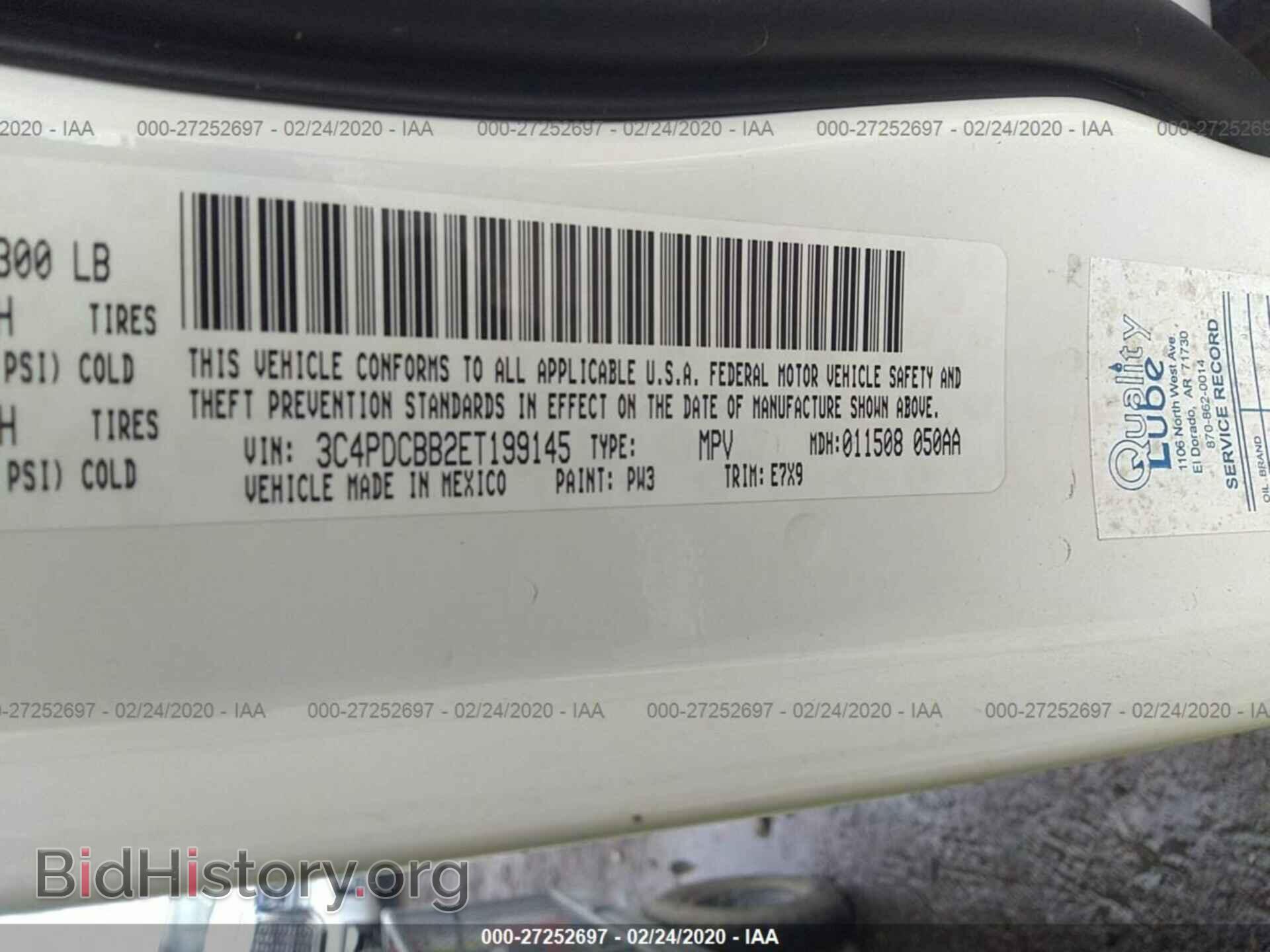2014 DODGE JOURNEY - VIN: 3C4PDCBB2ET199145 - Photo 9