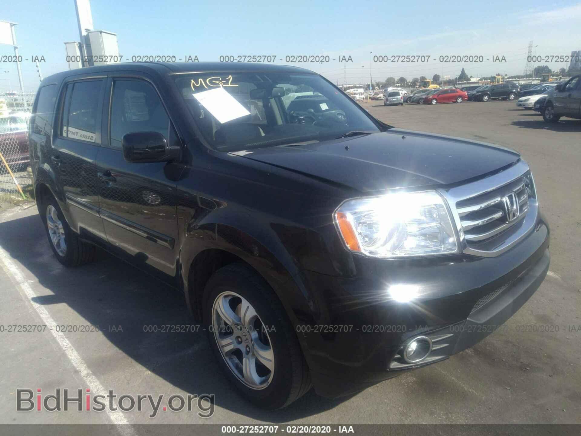 Фотография 5FNYF3H55EB009823 - HONDA PILOT 2014