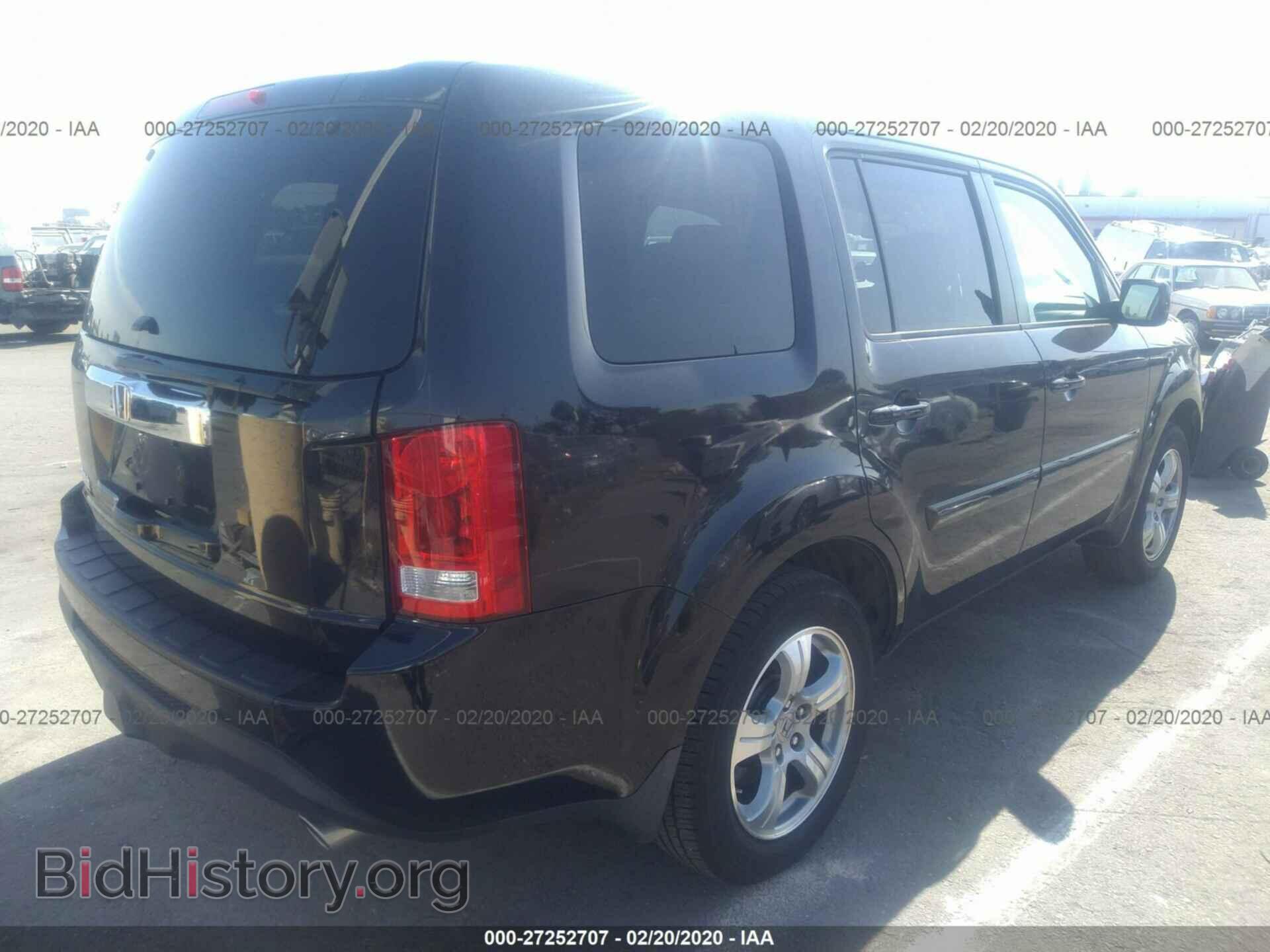 2014 HONDA PILOT - VIN: 5FNYF3H55EB009823 - Фото 4