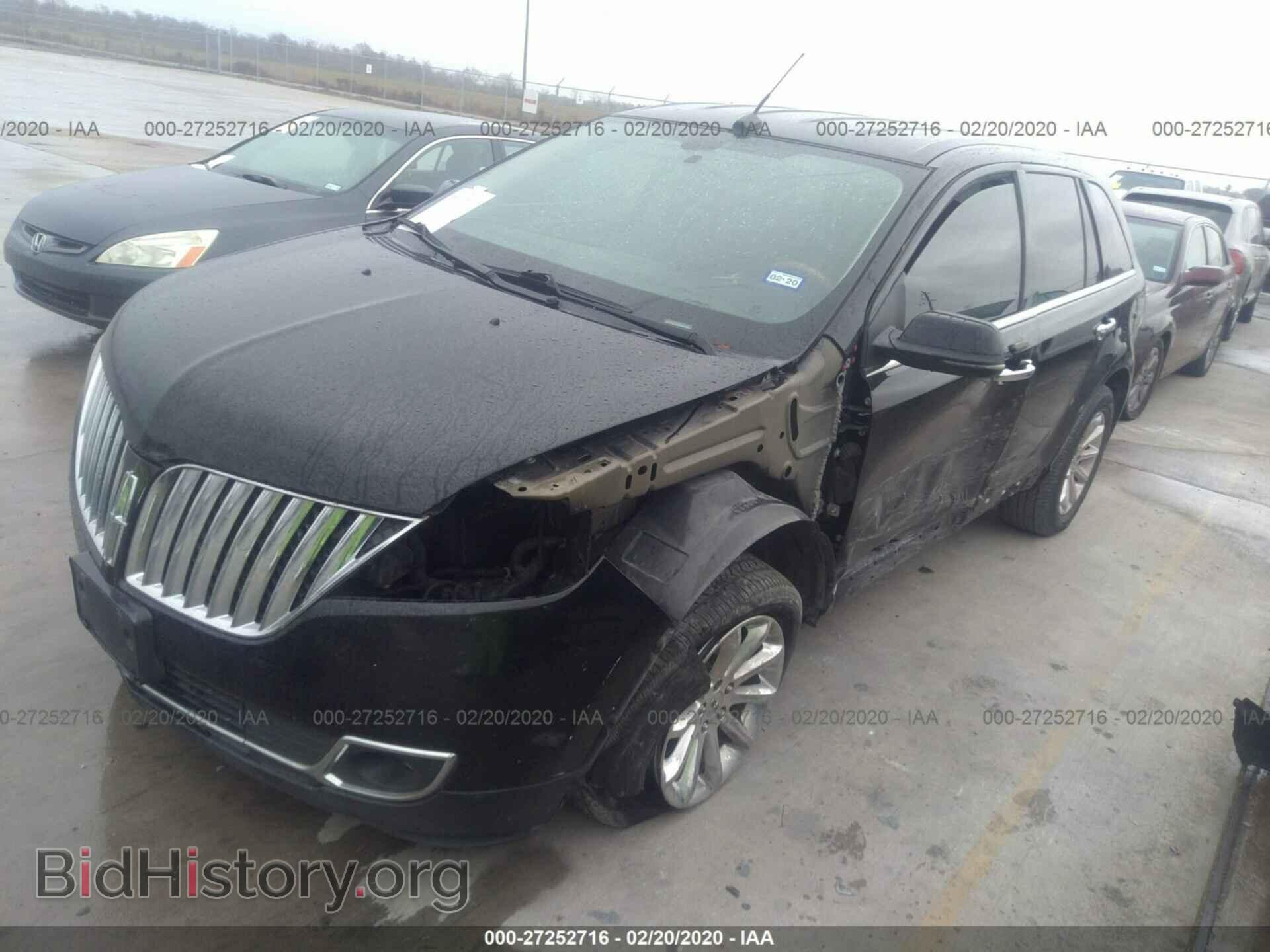 2012 LINCOLN MKX - VIN: 2LMDJ6JK5CBL06051 - Фото 2