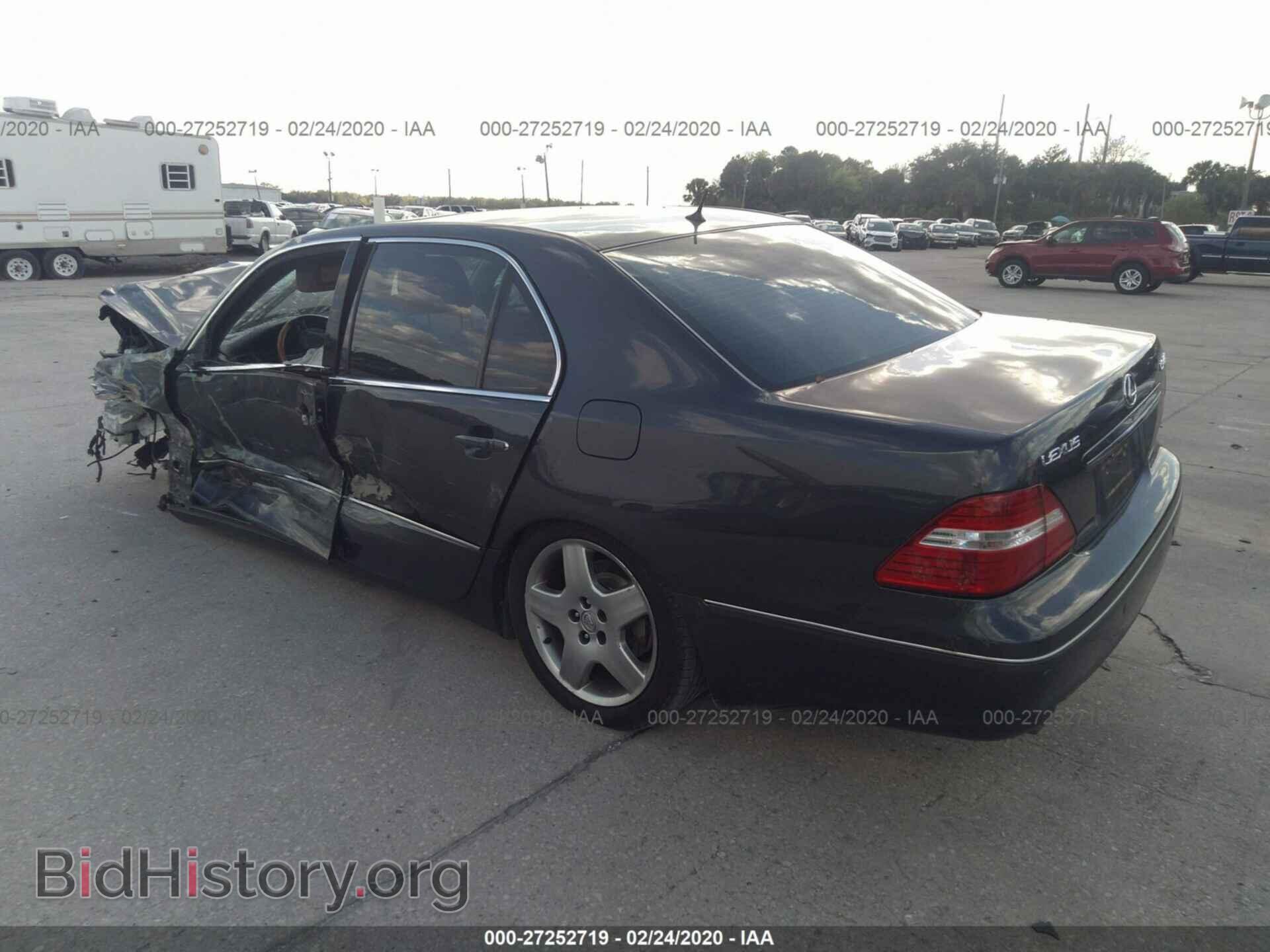 2005 LEXUS LS - VIN: JTHBN36FX55002564 - Фото 3