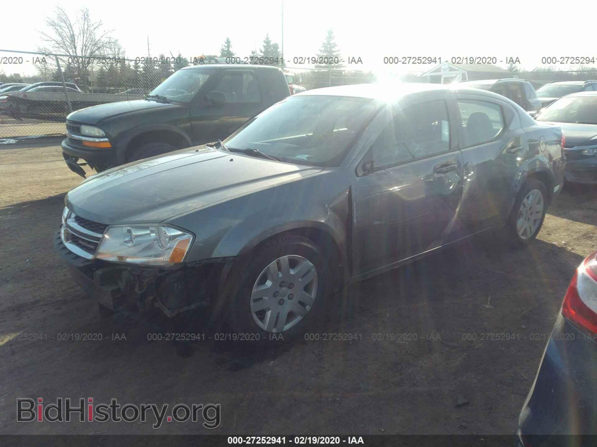 2012 DODGE AVENGER - VIN: 1C3CDZAB2CN109819 - Фото 2