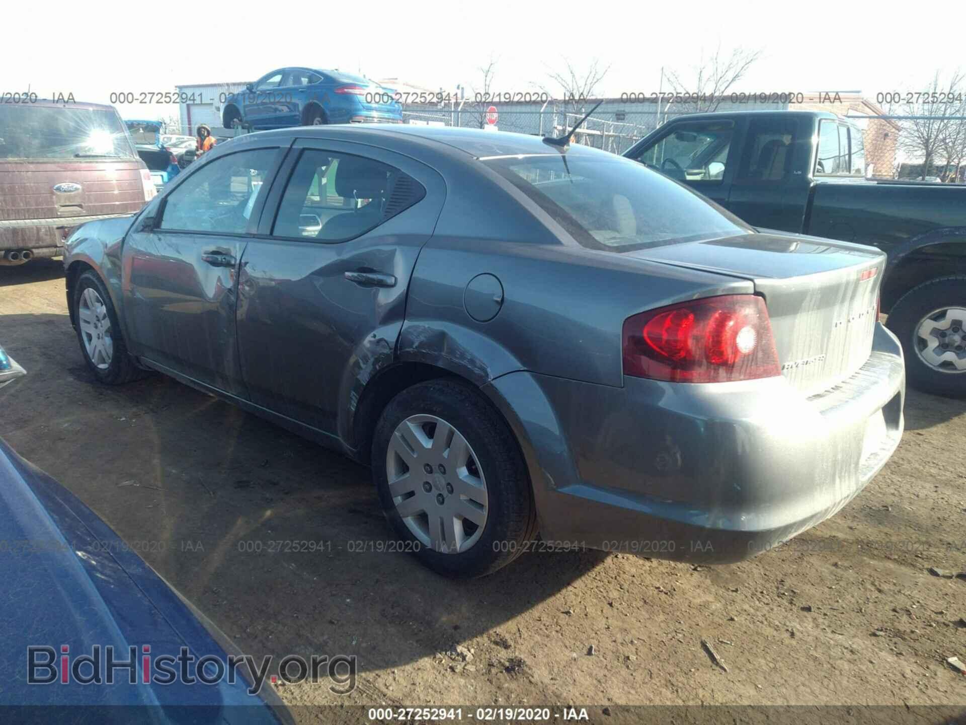 2012 DODGE AVENGER - VIN: 1C3CDZAB2CN109819 - Фото 3