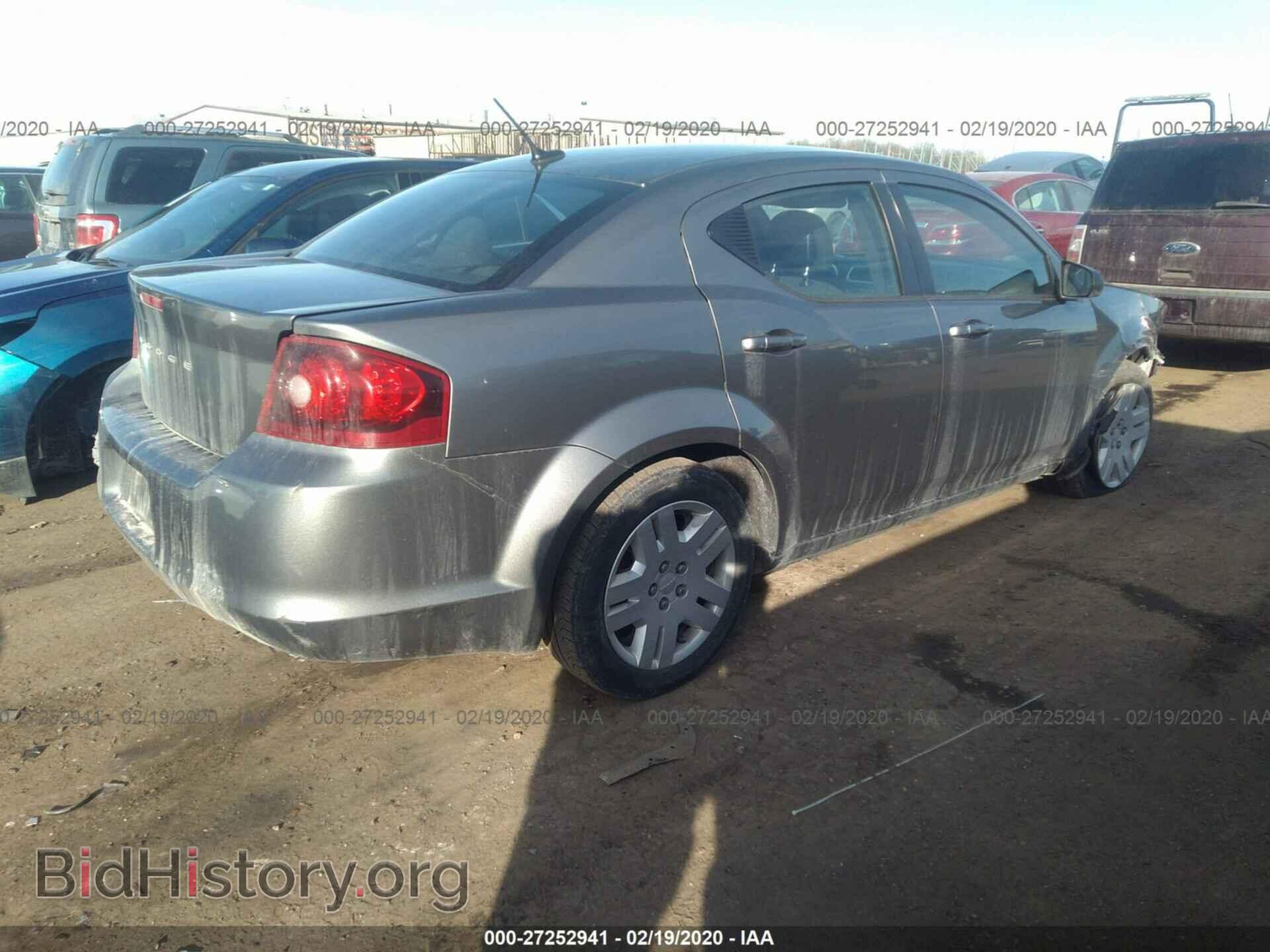 2012 DODGE AVENGER - VIN: 1C3CDZAB2CN109819 - Фото 4