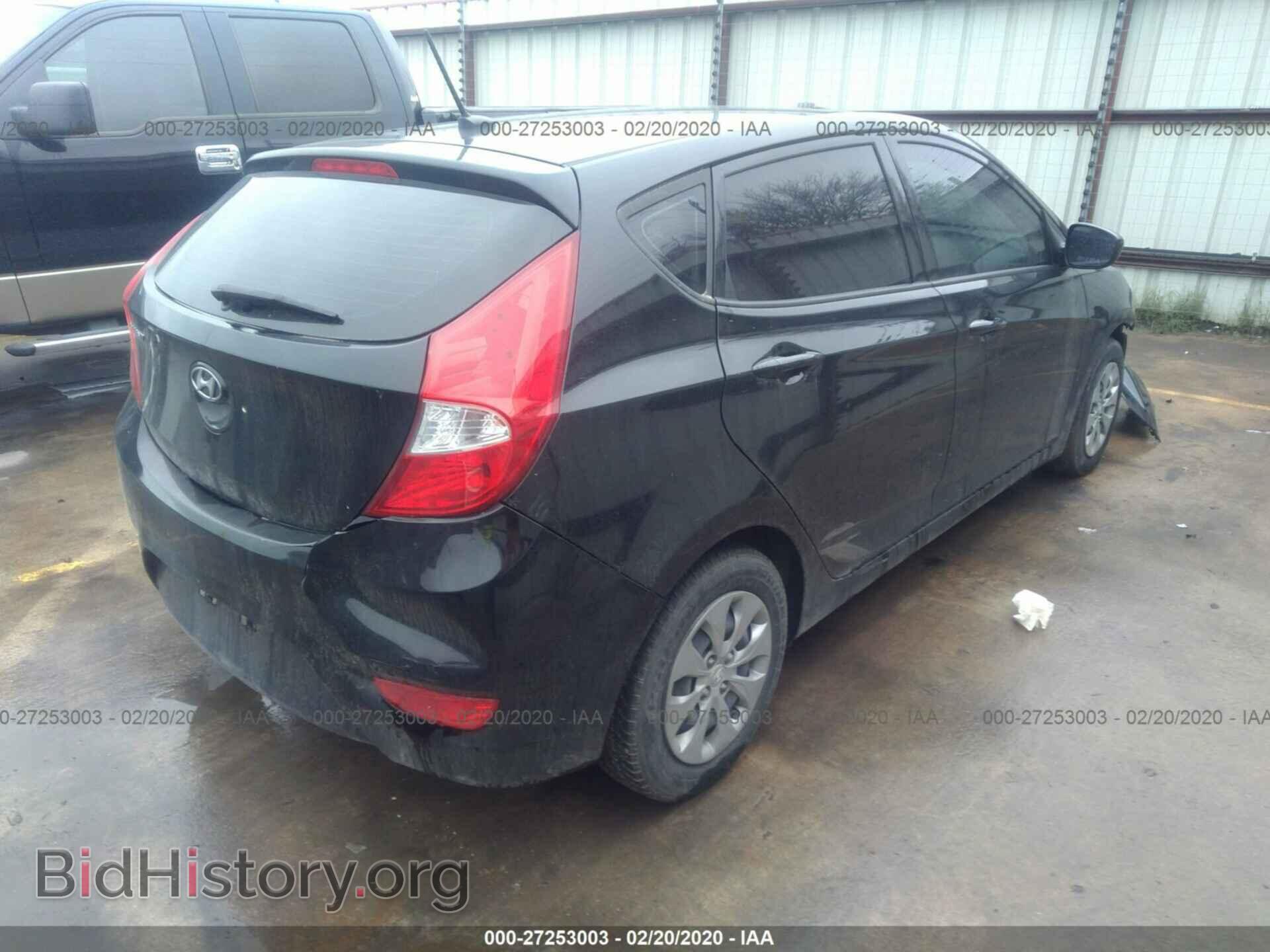 2017 HYUNDAI ACCENT - VIN: KMHCT5AE7HU355131 - Фото 4