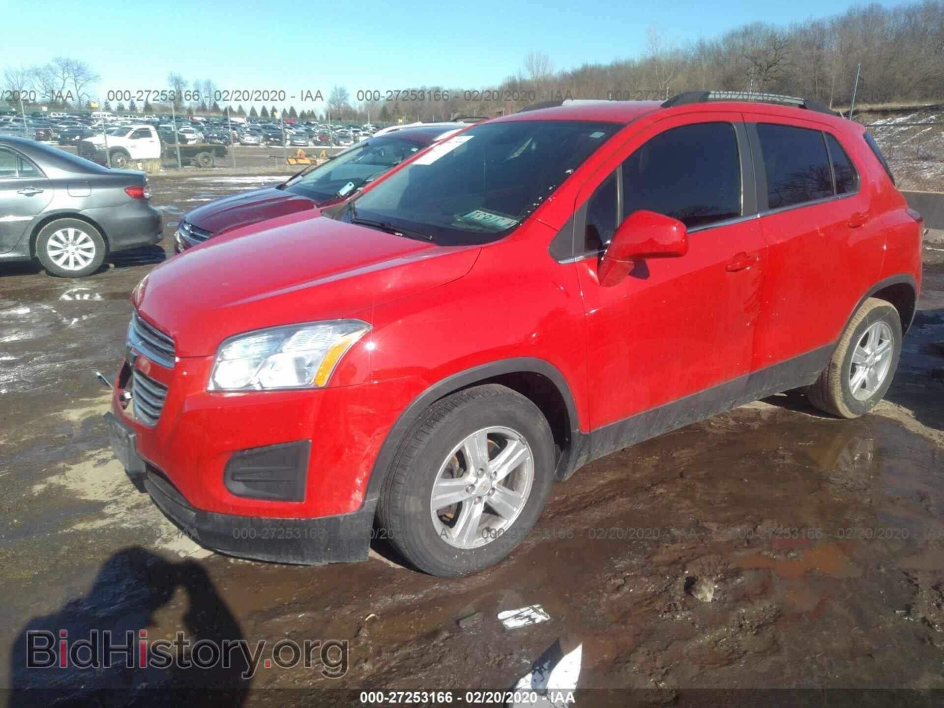 2016 CHEVROLET TRAX - VIN: KL7CJLSB5GB616492 - Фото 2