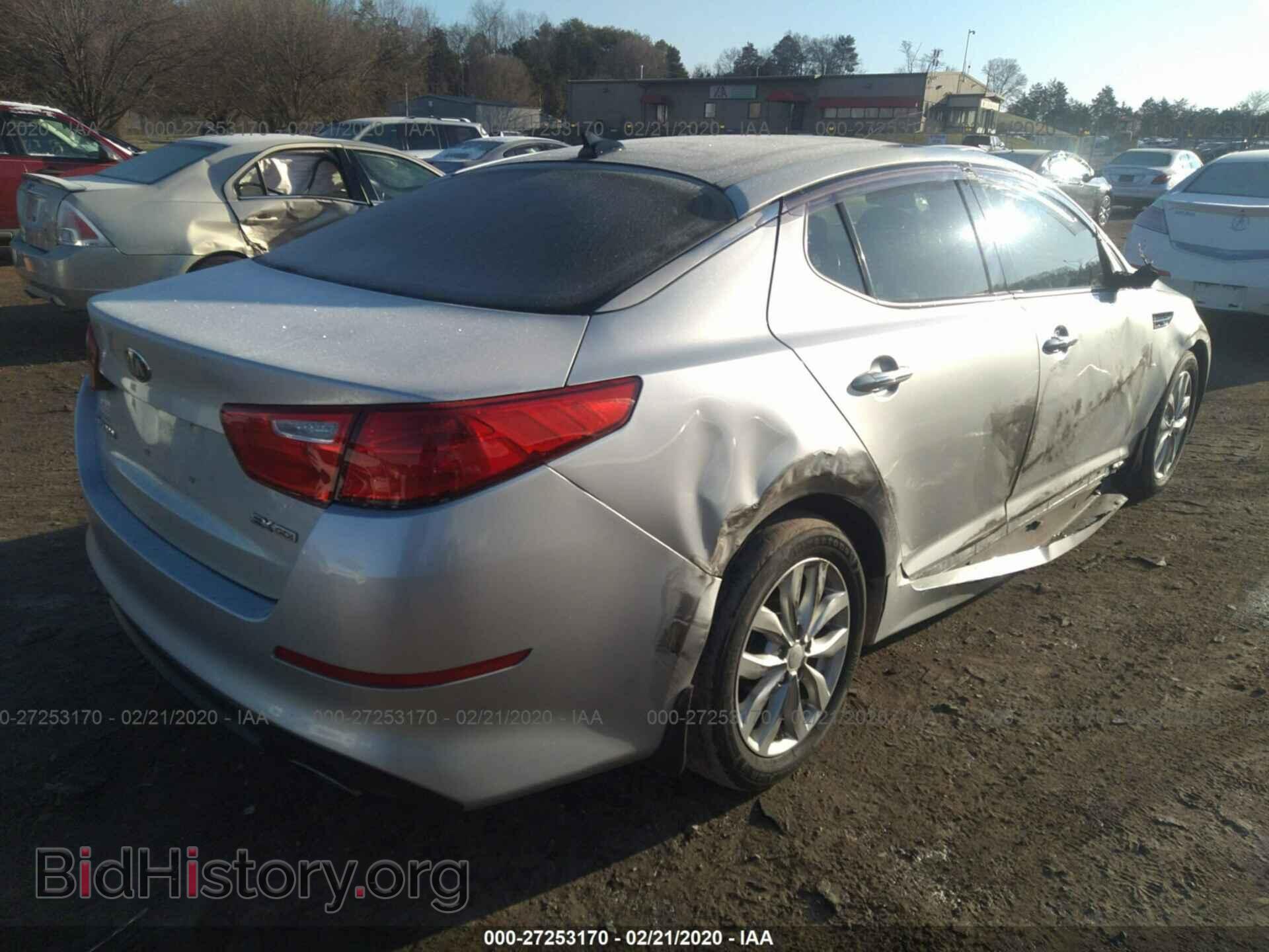2015 KIA OPTIMA - VIN: 5XXGN4A73FG423598 - Photo 4