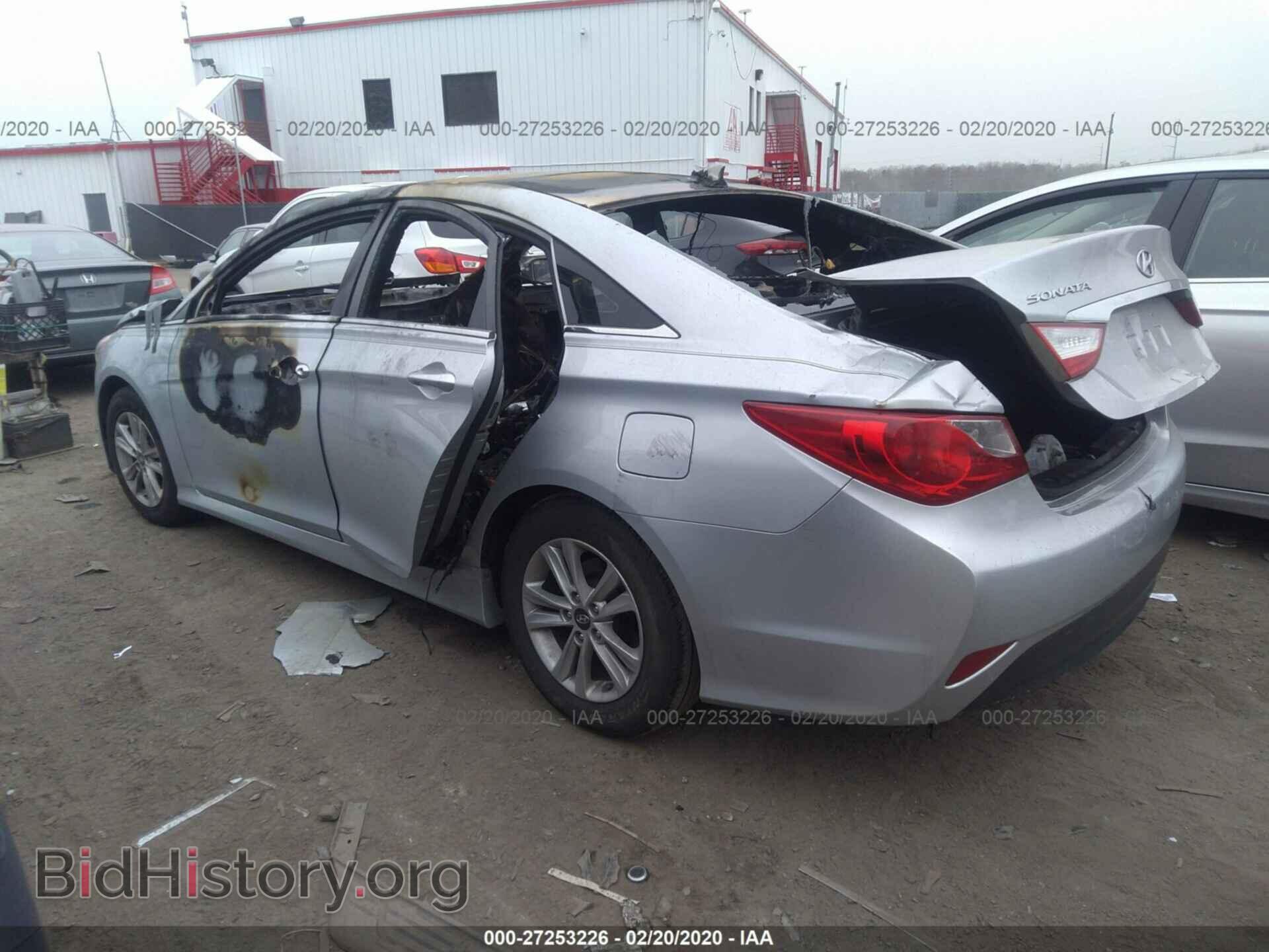 2014 HYUNDAI SONATA - VIN: 5NPEB4AC9EH835721 - Photo 3