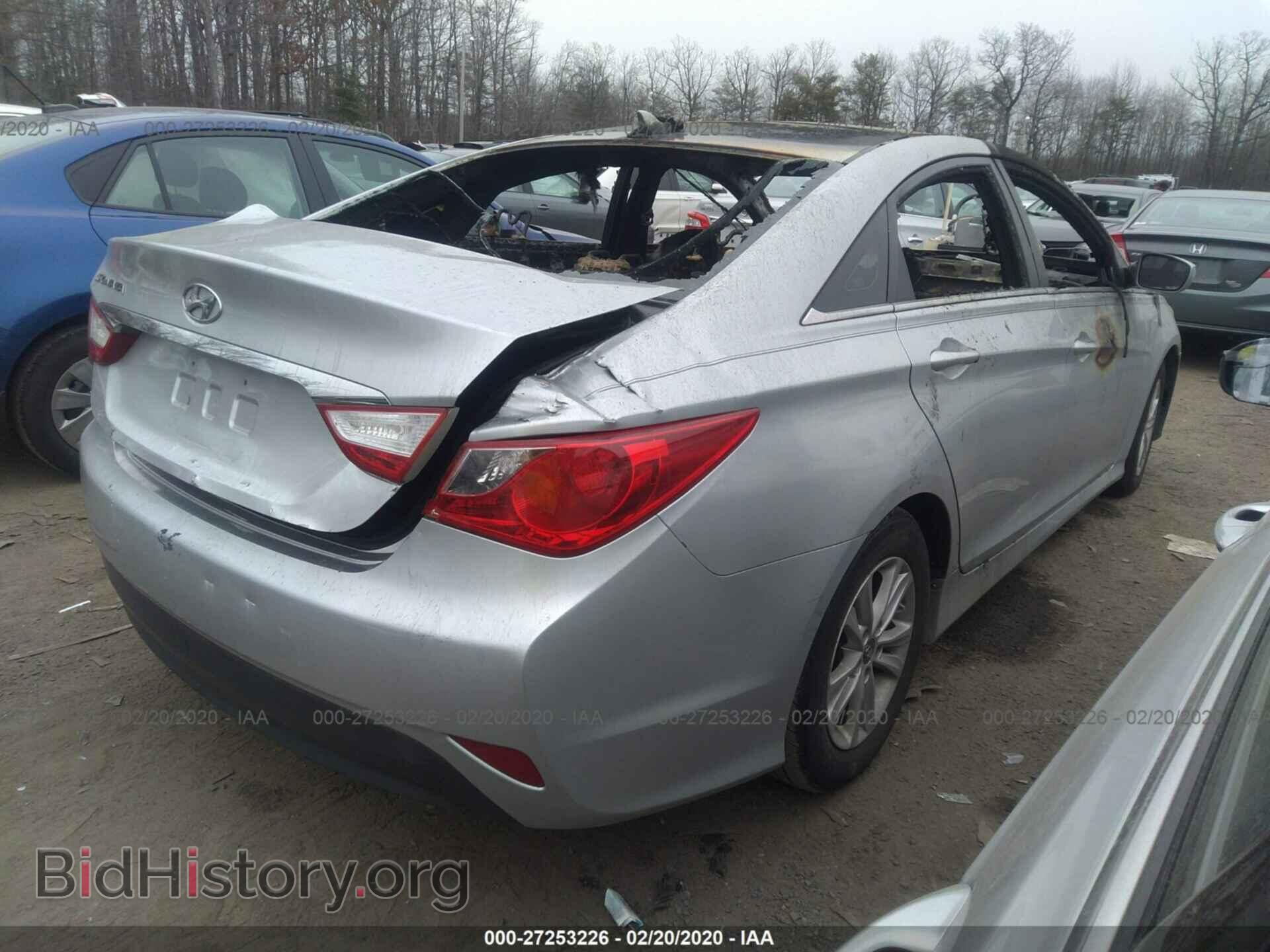 2014 HYUNDAI SONATA - VIN: 5NPEB4AC9EH835721 - Photo 4