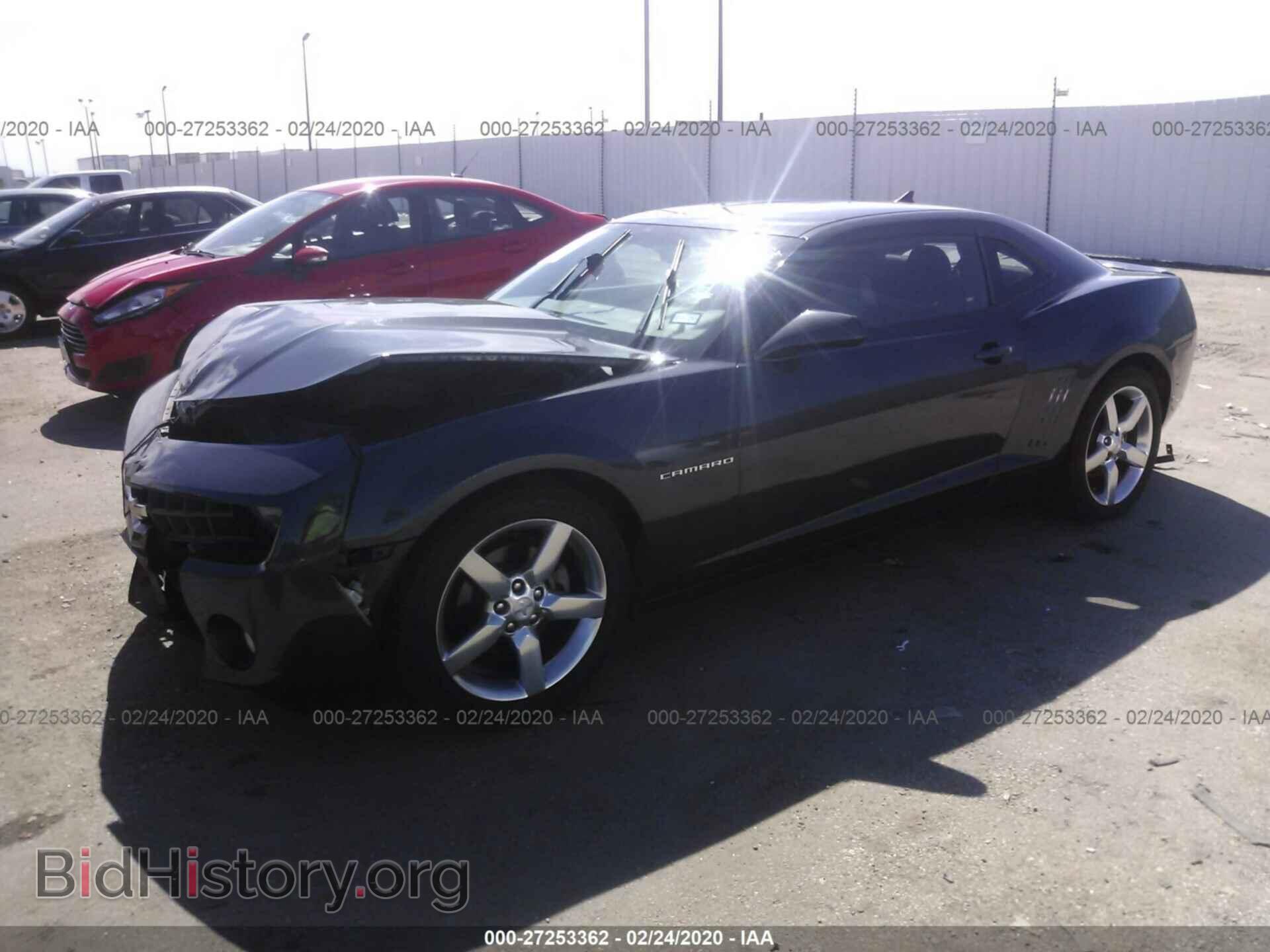 2012 CHEVROLET CAMARO - VIN: 2G1FB1E34C9178526 - Фото 2