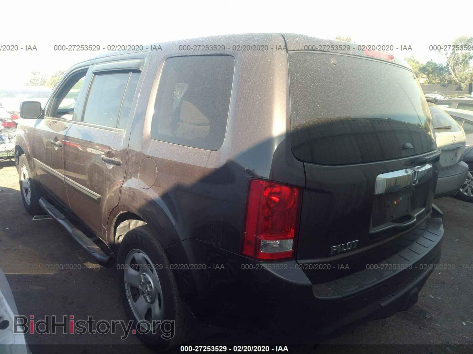 2013 HONDA PILOT - VIN: 5FNYF3H27DB020536 - Фото 3