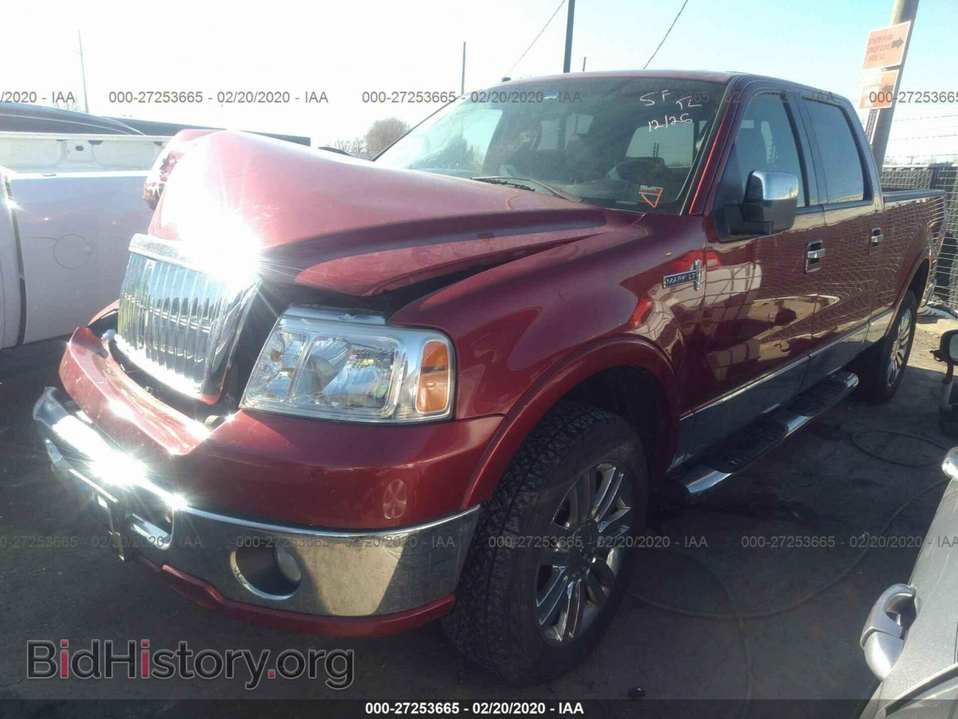 2008 LINCOLN MARK LT - VIN: 5LTPW18558FJ01480 - Фото 2