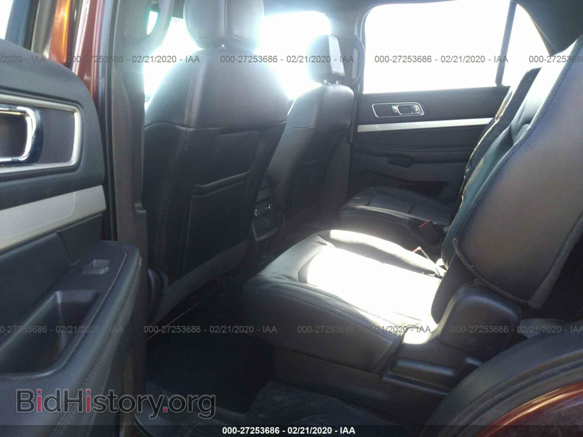 2016 FORD EXPLORER - VIN: 1FM5K8D83GGB33749 - Photo 8