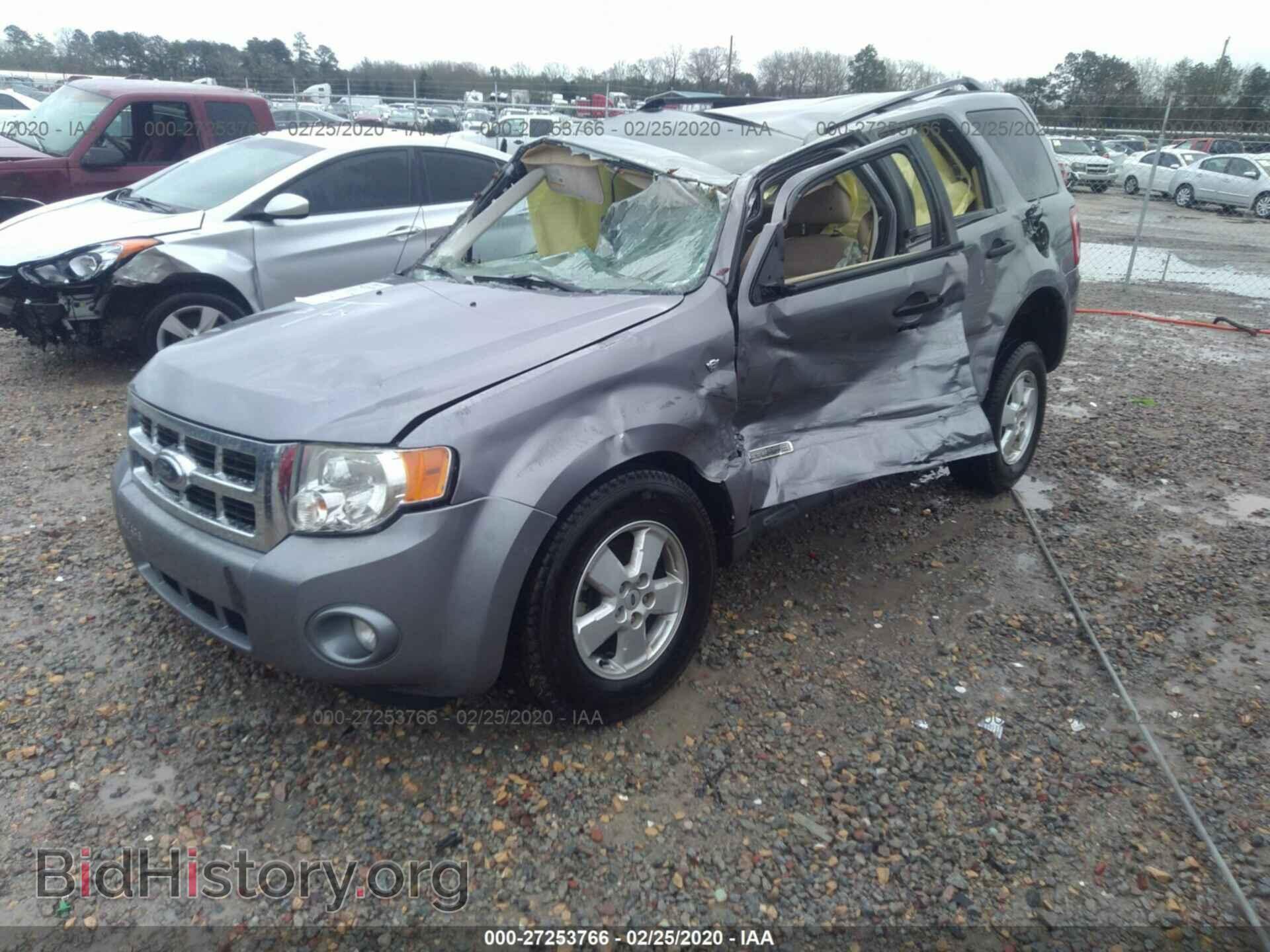 2008 FORD ESCAPE - VIN: 1FMCU03188KB83987 - Фото 2