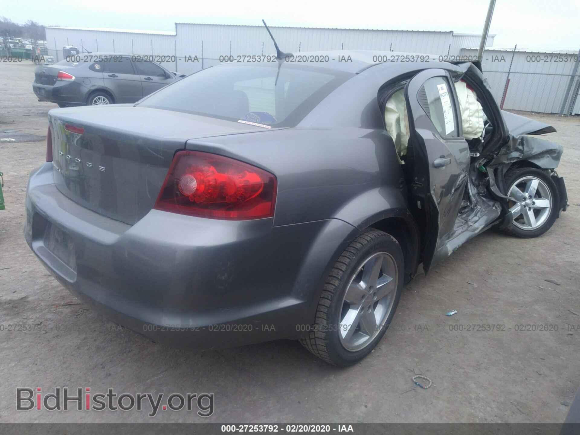 2011 DODGE AVENGER - VIN: 1B3BD2FB6BN620635 - Фото 4