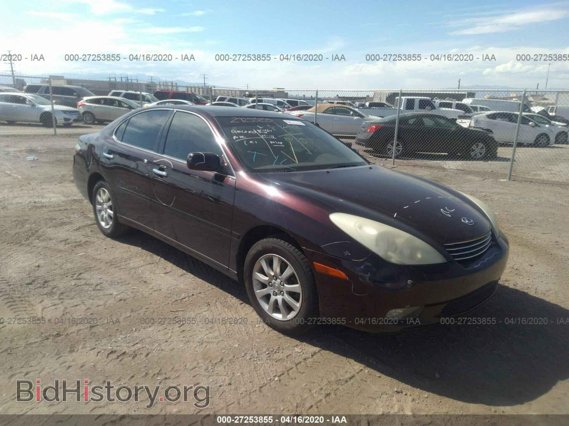 Photo JTHBA30G145016686 - LEXUS ES 2004