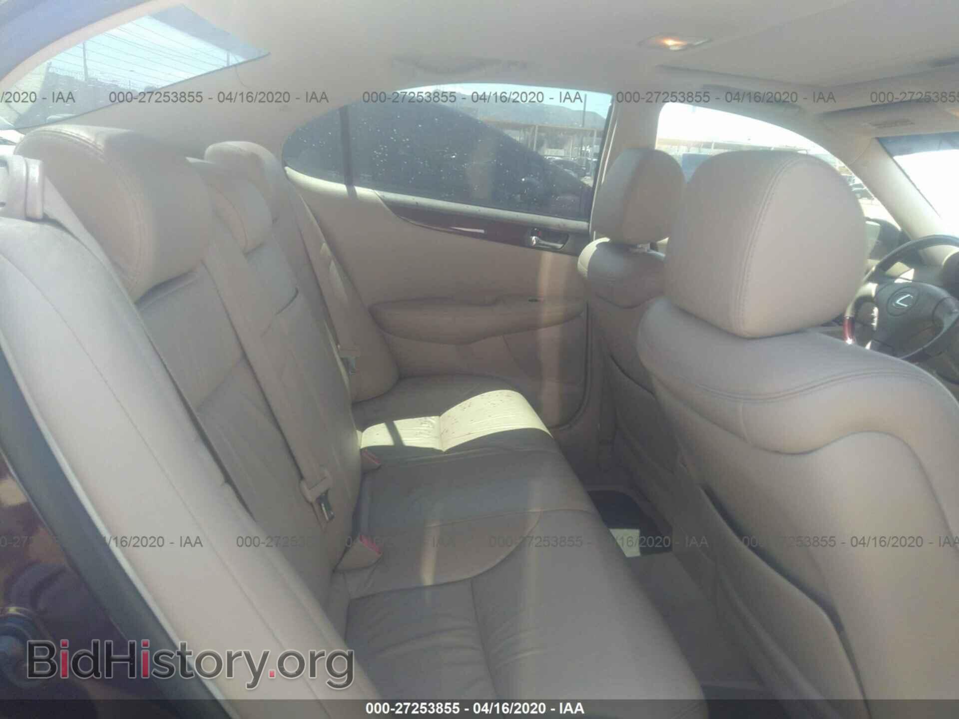 2004 LEXUS ES - VIN: JTHBA30G145016686 - Фото 8